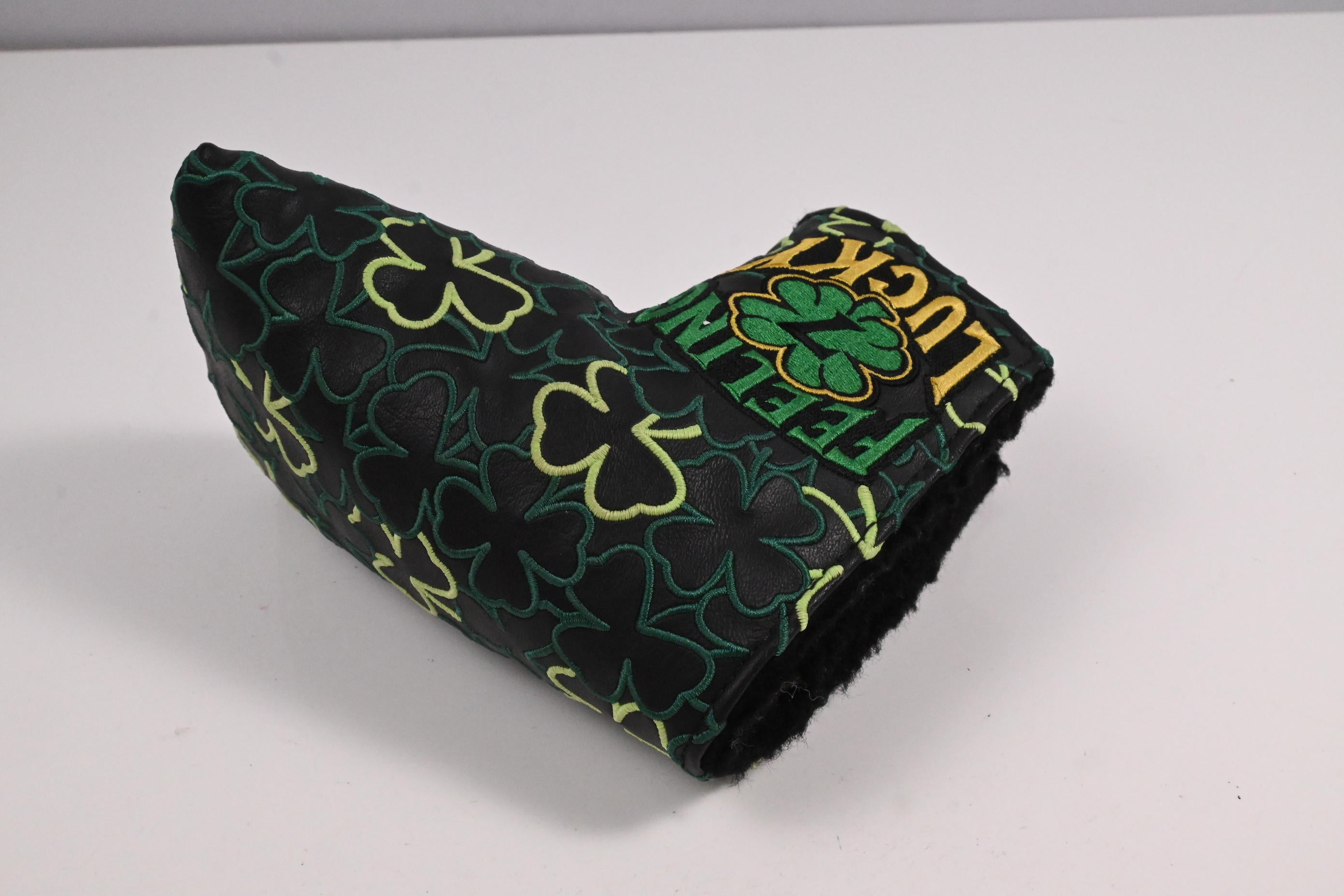 Scotty Cameron Feeling Lucky Clover Custom Shop Blade Putter Cover / Green,Black