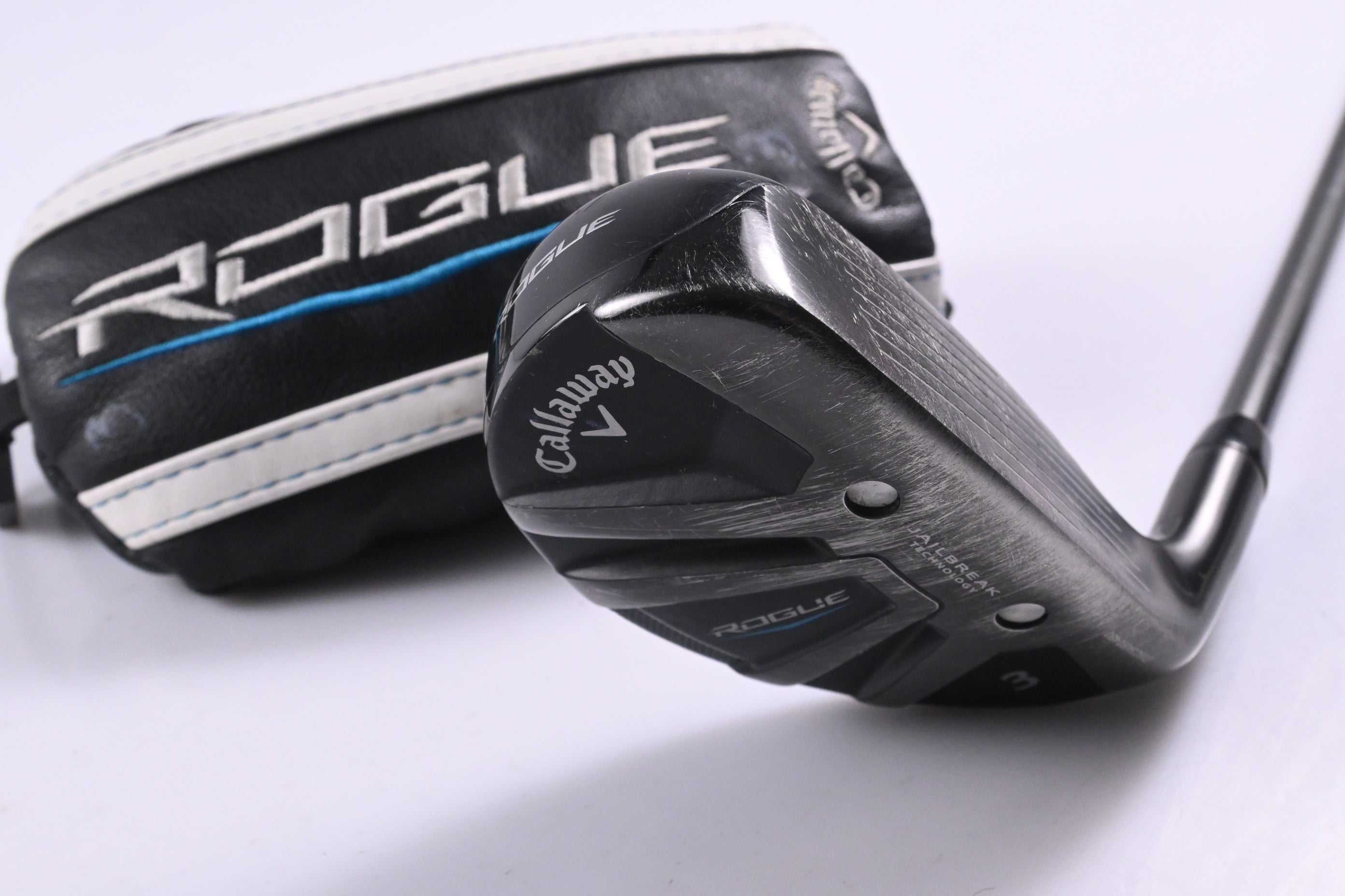 Callaway Rogue #3 Hybrid / 19 Degree / Stiff Flex Aldila Synergy 60 Shaft