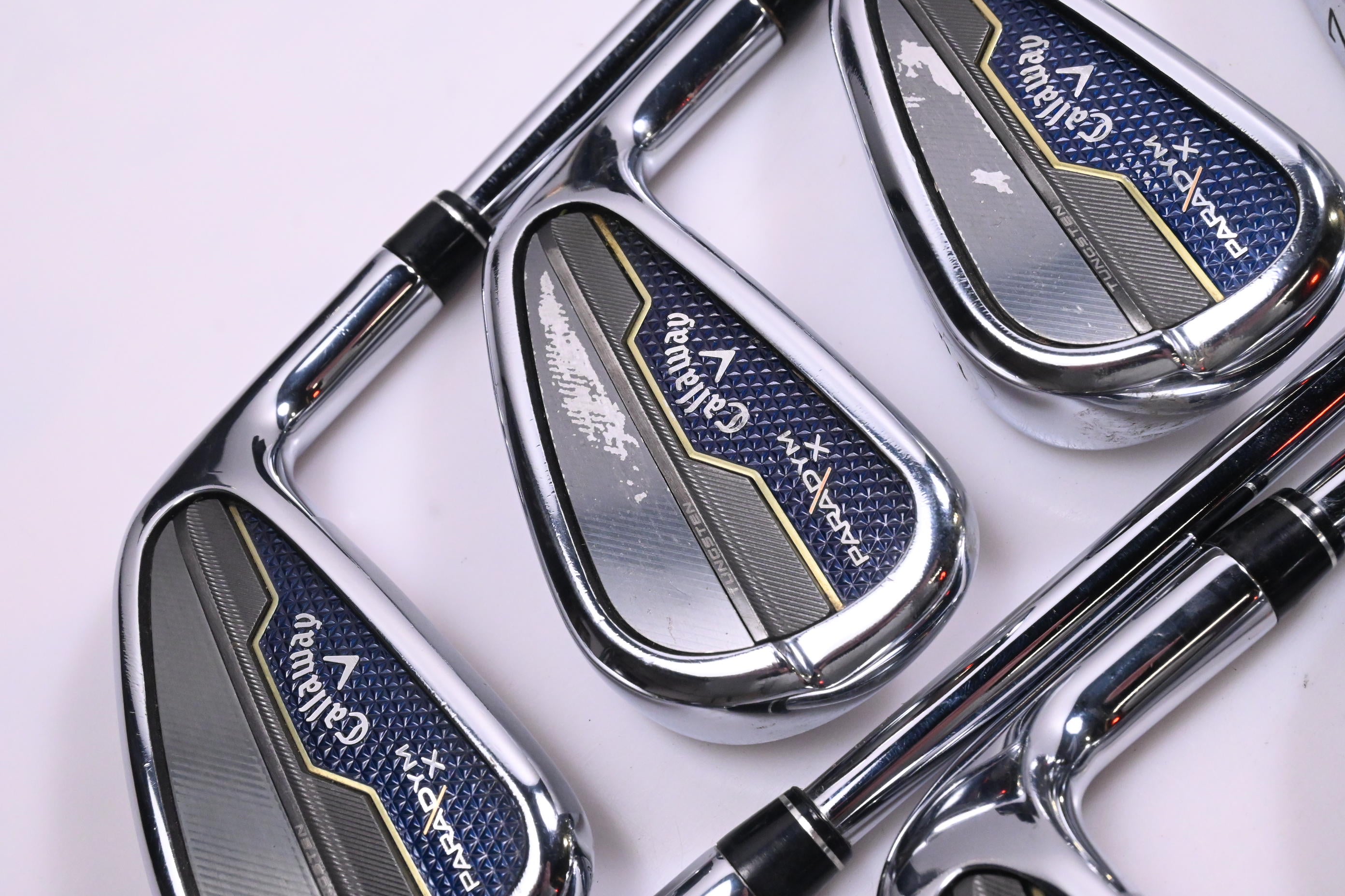 Callaway Paradym X Irons / 4-PW+GW / Regular Flex Elevate MPH 95 Shafts