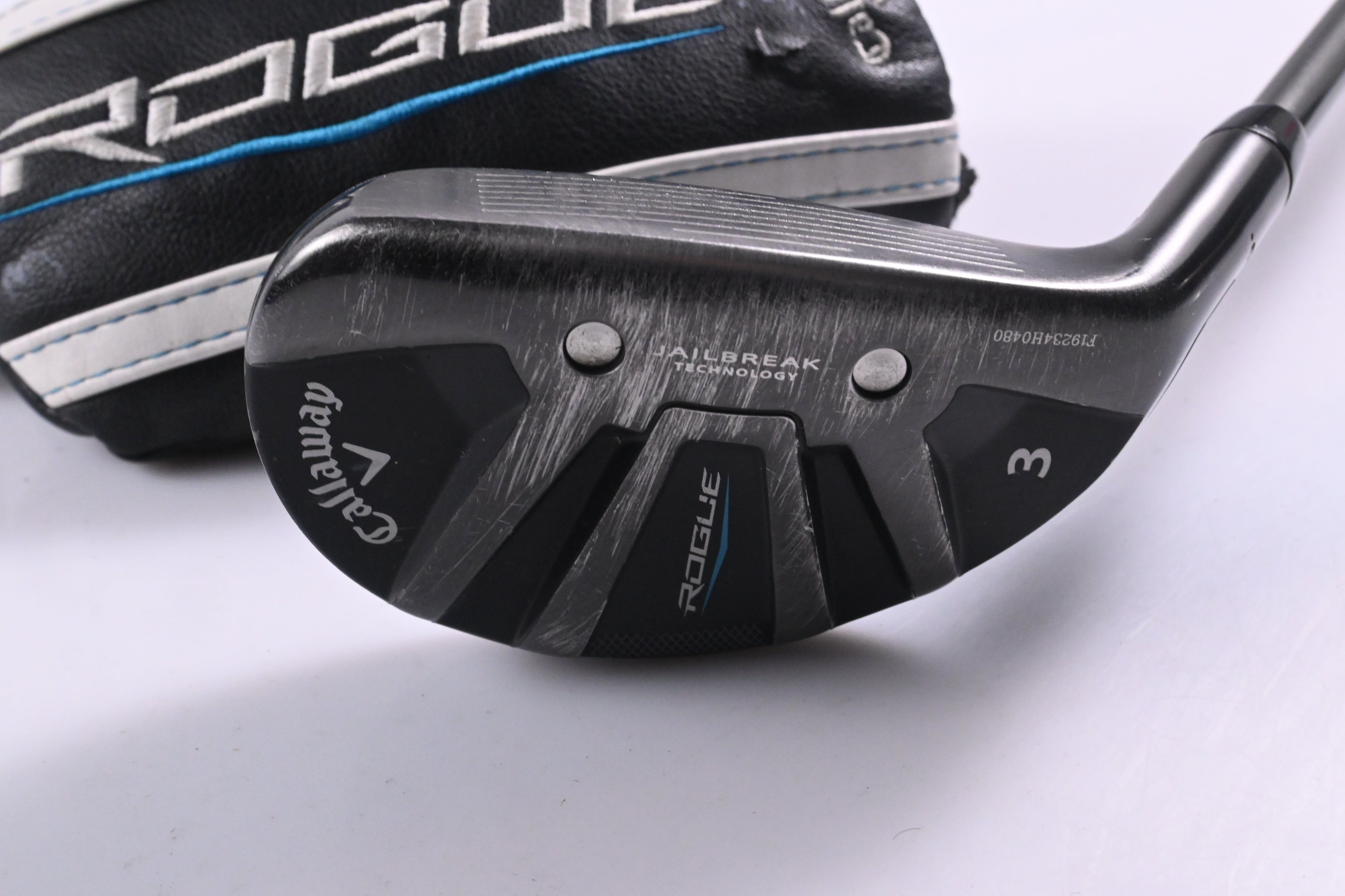 Callaway Rogue #3 Hybrid / 19 Degree / Stiff Flex Aldila Synergy 60 Shaft
