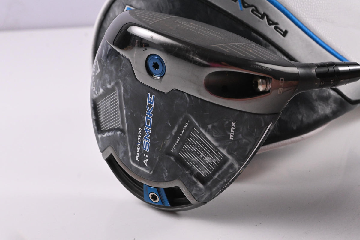 Callaway Paradym Ai Smoke Max Driver / 9 Degree / Stiff Flex Tensei AV Blue 65