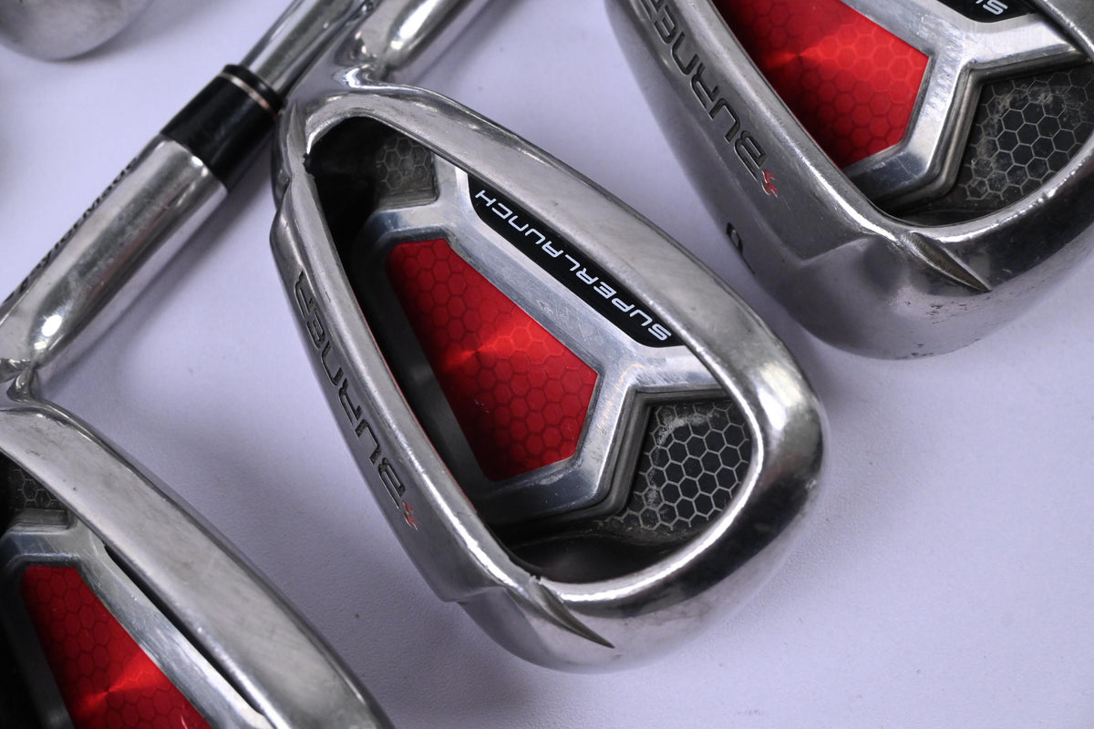 Taylormade Burner Superlaunch Irons / 4-PW+SW / Regular Flex Shafts