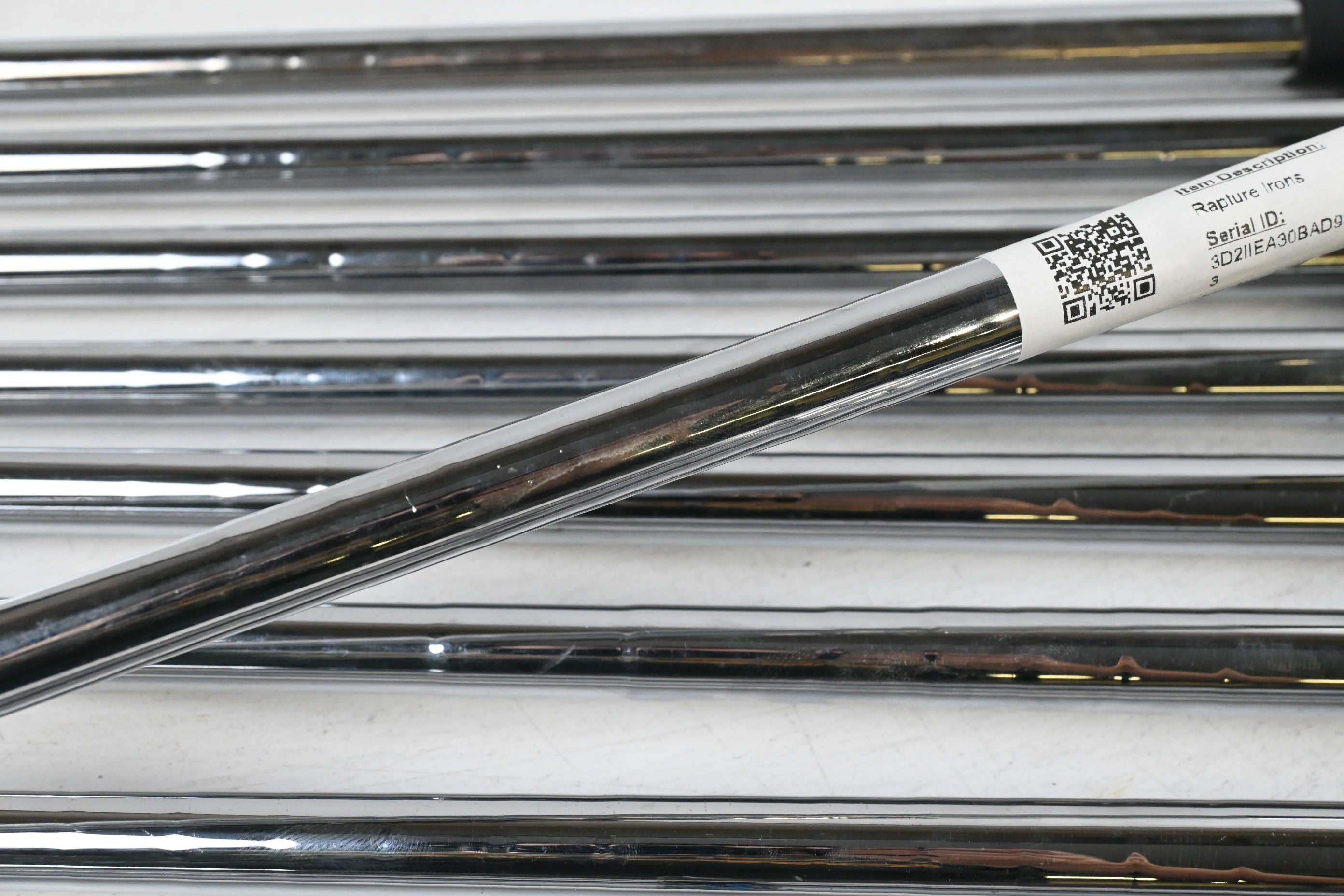 Ping Rapture Irons / 3-PW+SW / Black Dot / Regular Flex Ping True Temper Shafts