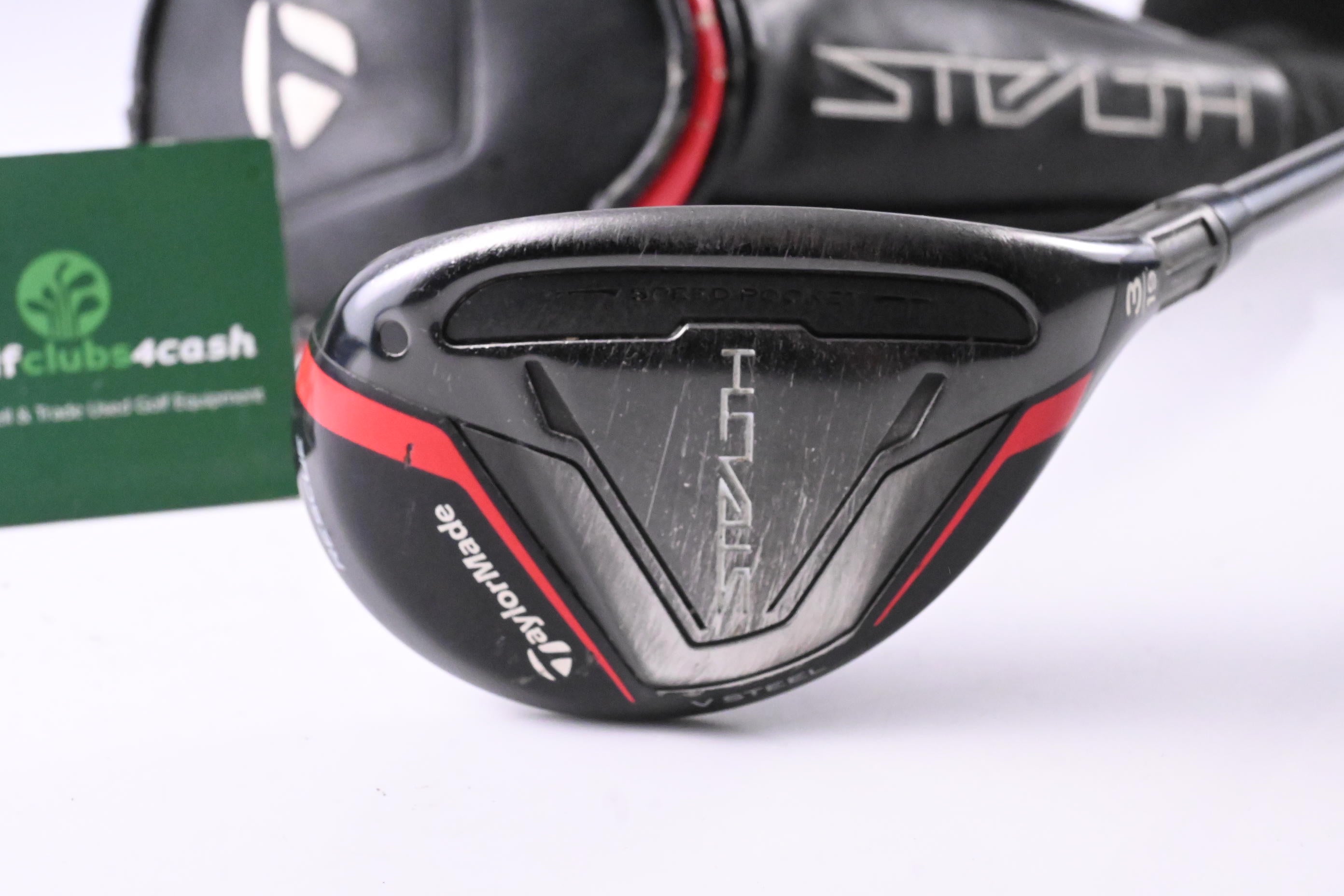 Taylormade Stealth #3 Hybrid / 19 Degree / Stiff Flex Fujikura Ventus Red 7