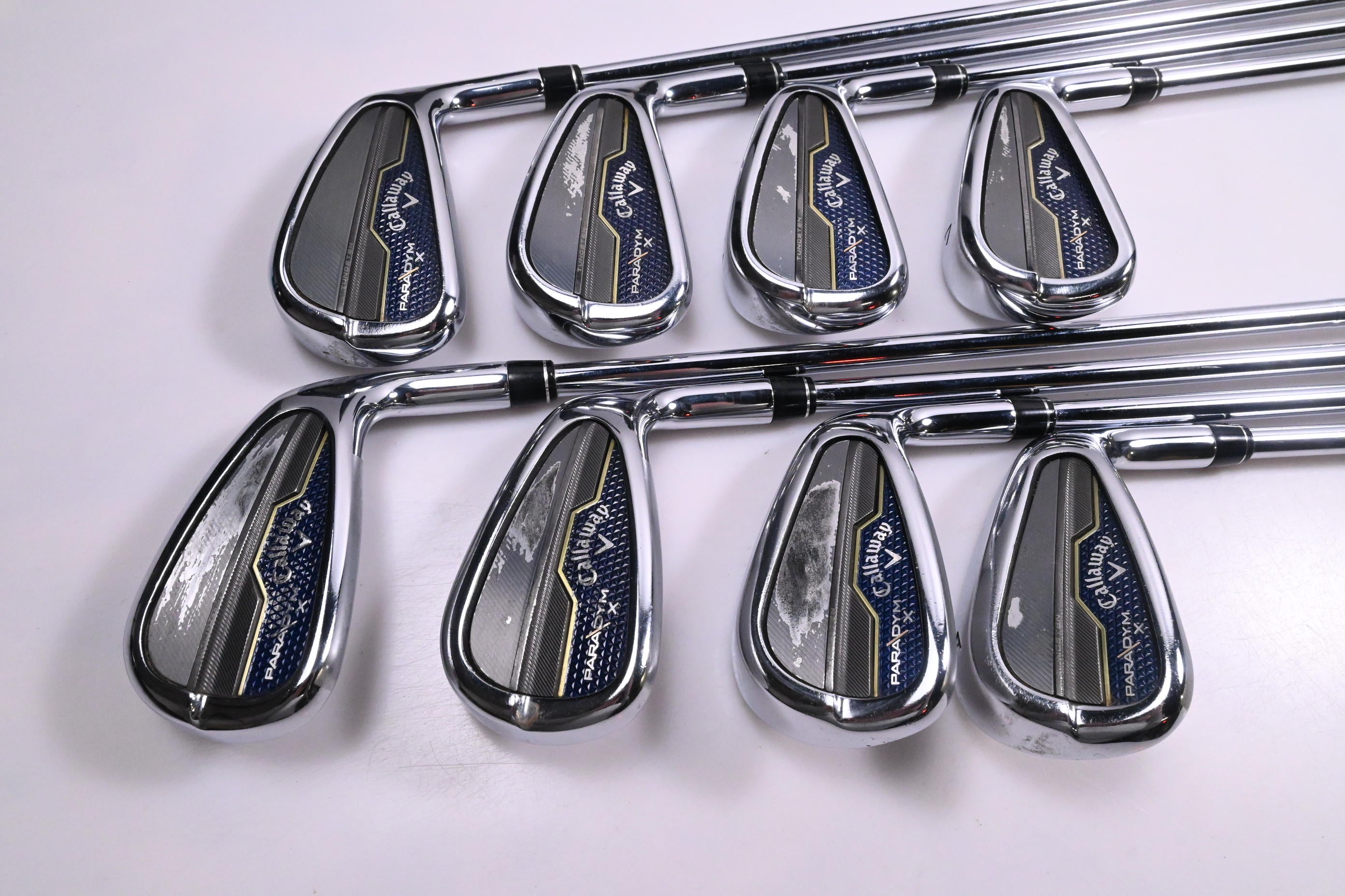 Callaway Paradym X Irons / 4-PW+GW / Regular Flex Elevate MPH 95 Shafts