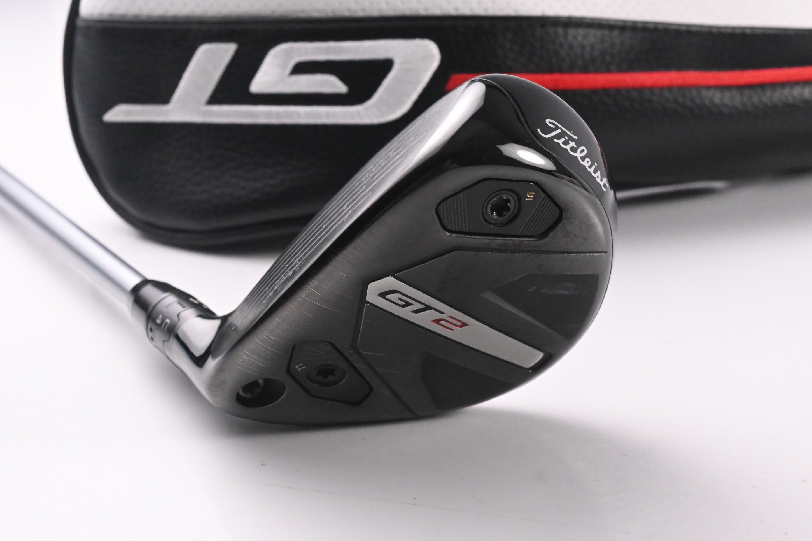 Left Hand Titleist GT2 #5 Hybrid / 24 Degree / Regular Flex Fujikura Air Speeder
