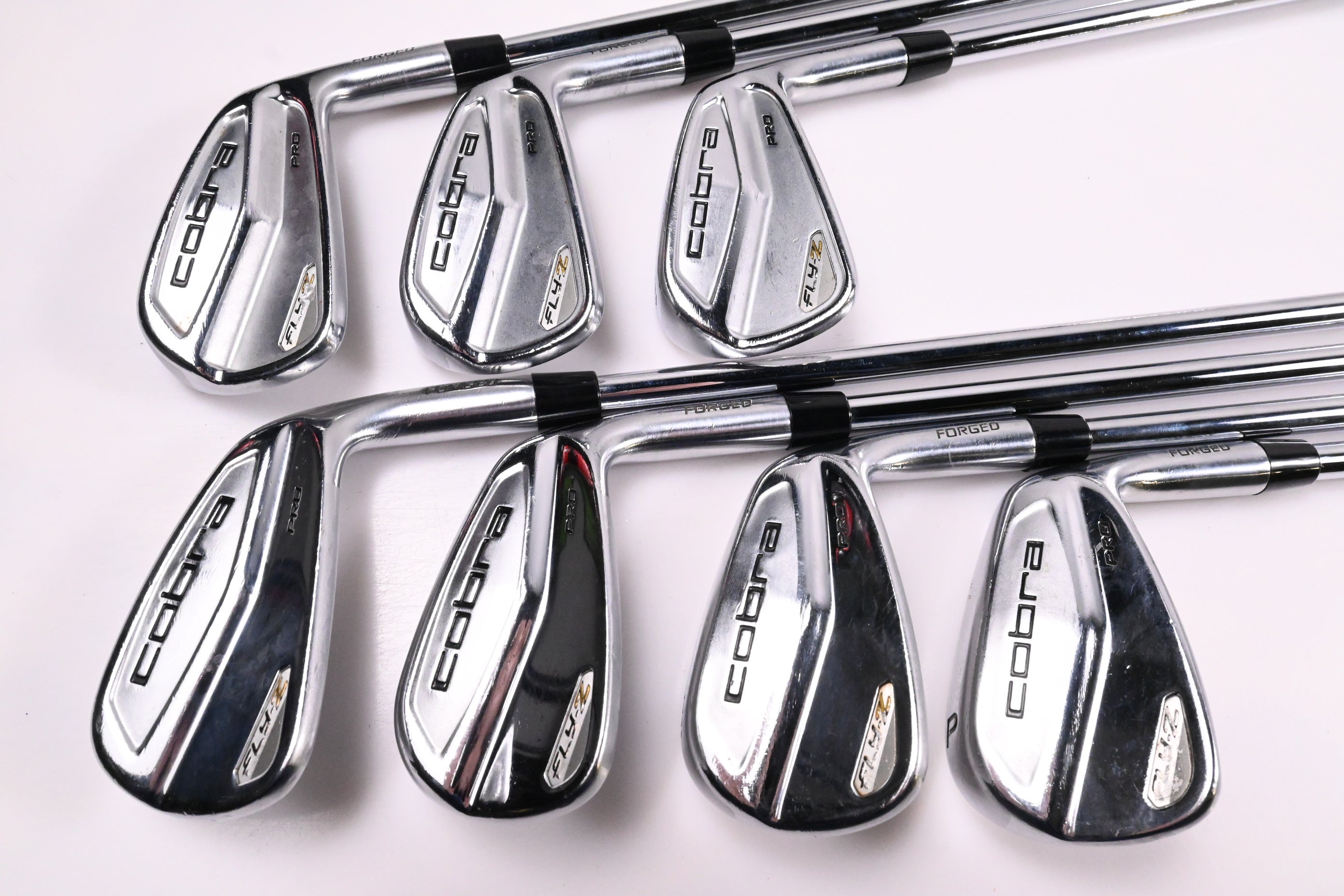 Cobra Fly-Z Pro Irons / 4-PW / Stiff Flex Cobra Steel Shafts