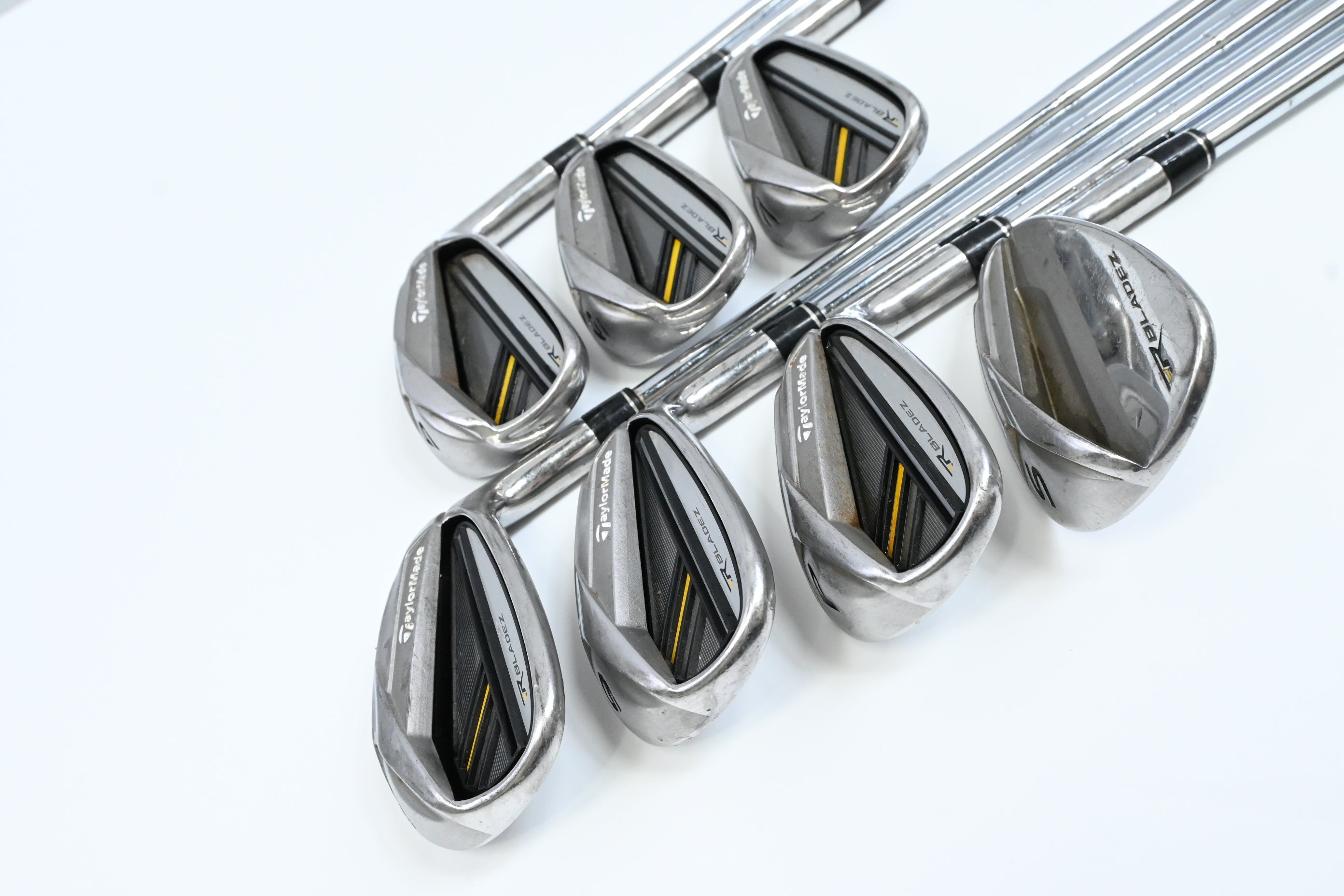Taylormade Rocketbladez Irons / 5-PW+SW / Regular Flex Rocketfuel Shafts