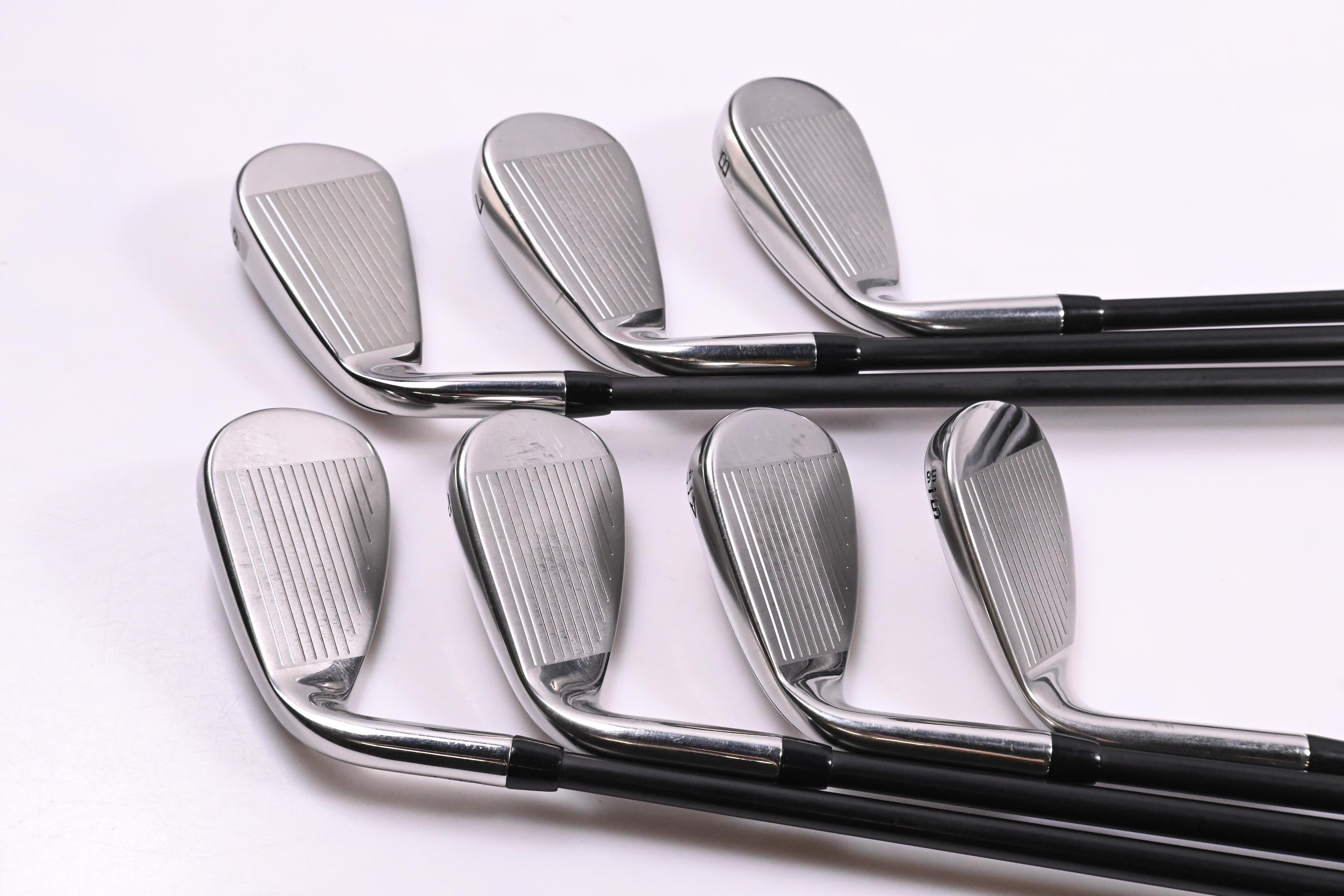 Callaway Rogue ST Max OS Lite Irons / 6-PW+GW+SW / Senior Flex Cypher 50