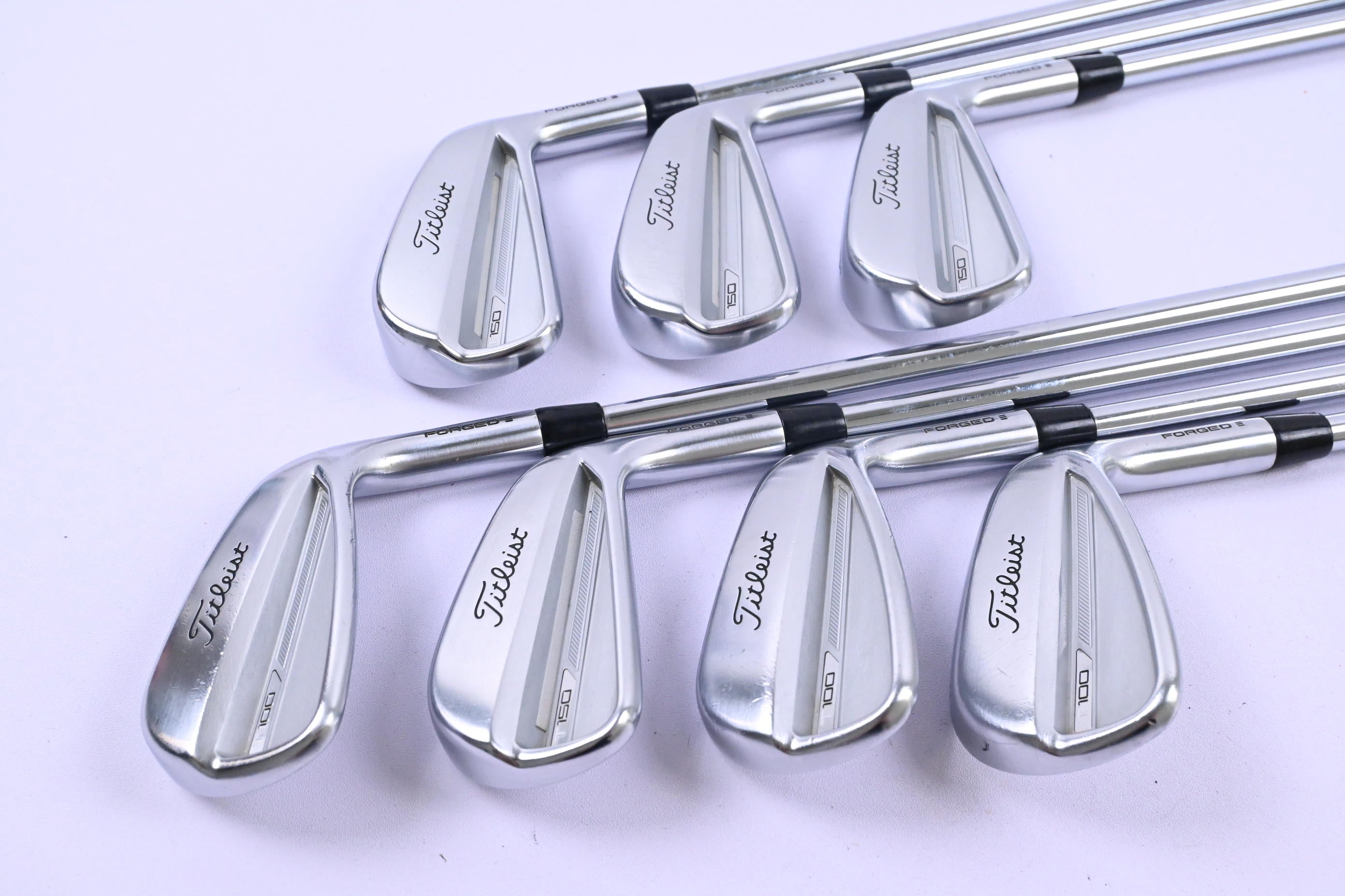 Titleist T150/T100 2023 Combo Irons / 4-PW / Stiff Flex Project X Rifle Shafts