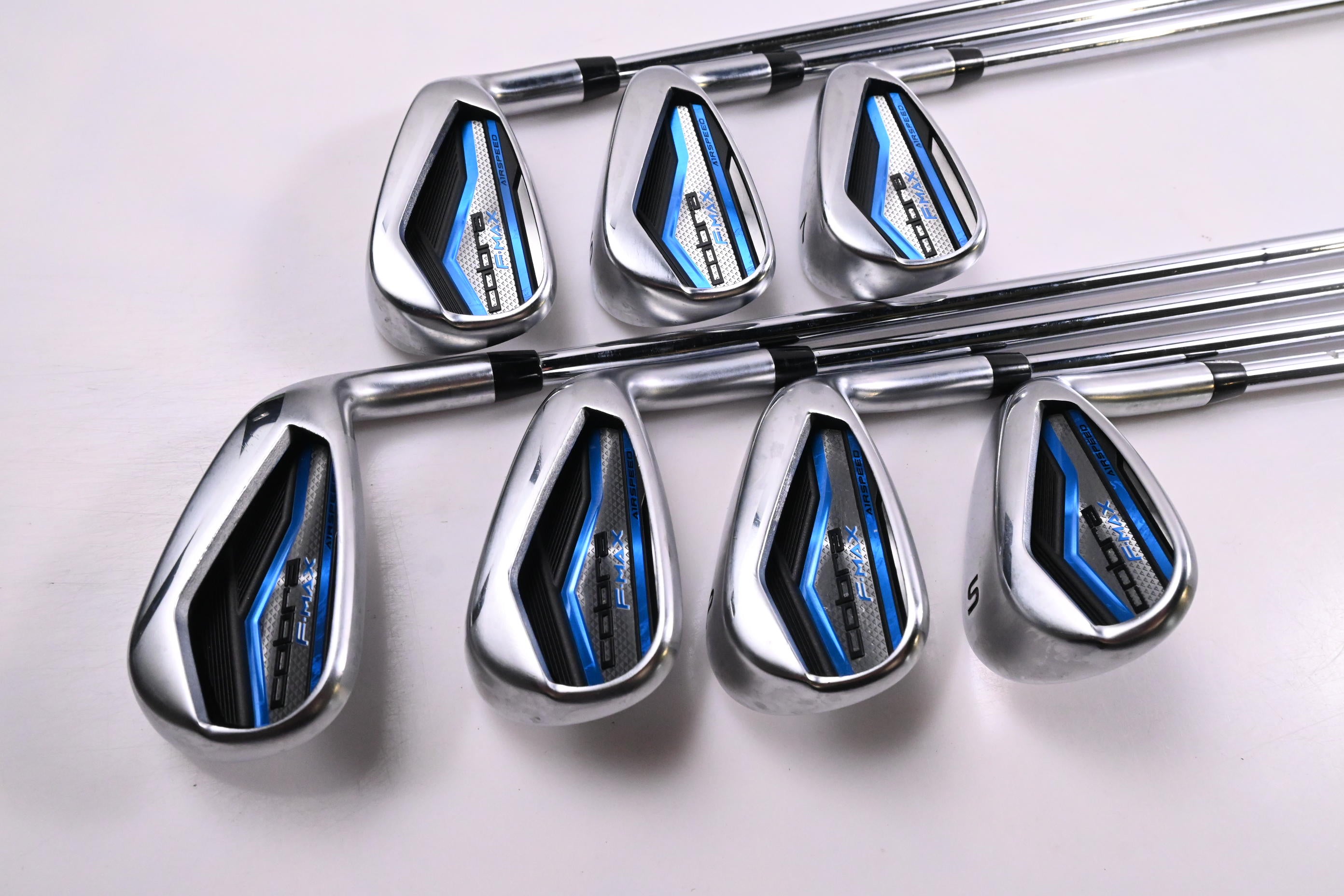 Cobra F-Max Airspeed Irons / 5-PW+SW / Regular Flex Cobra Shafts