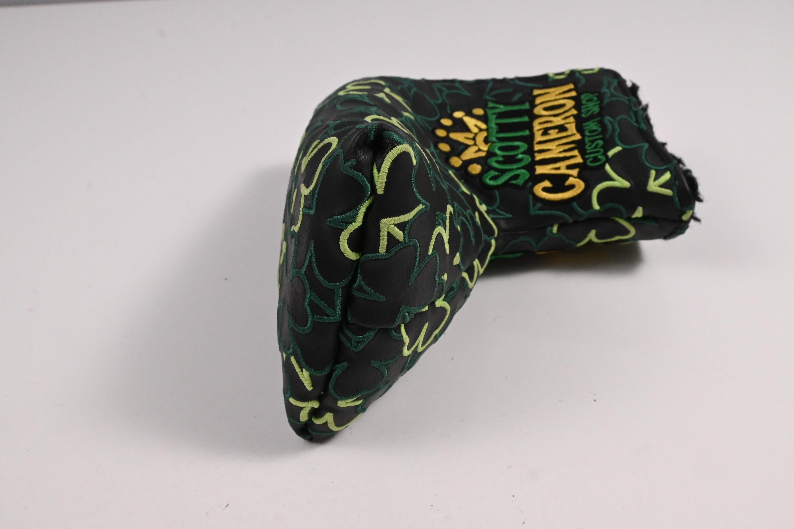 Scotty Cameron Feeling Lucky Clover Custom Shop Blade Putter Cover / Green,Black