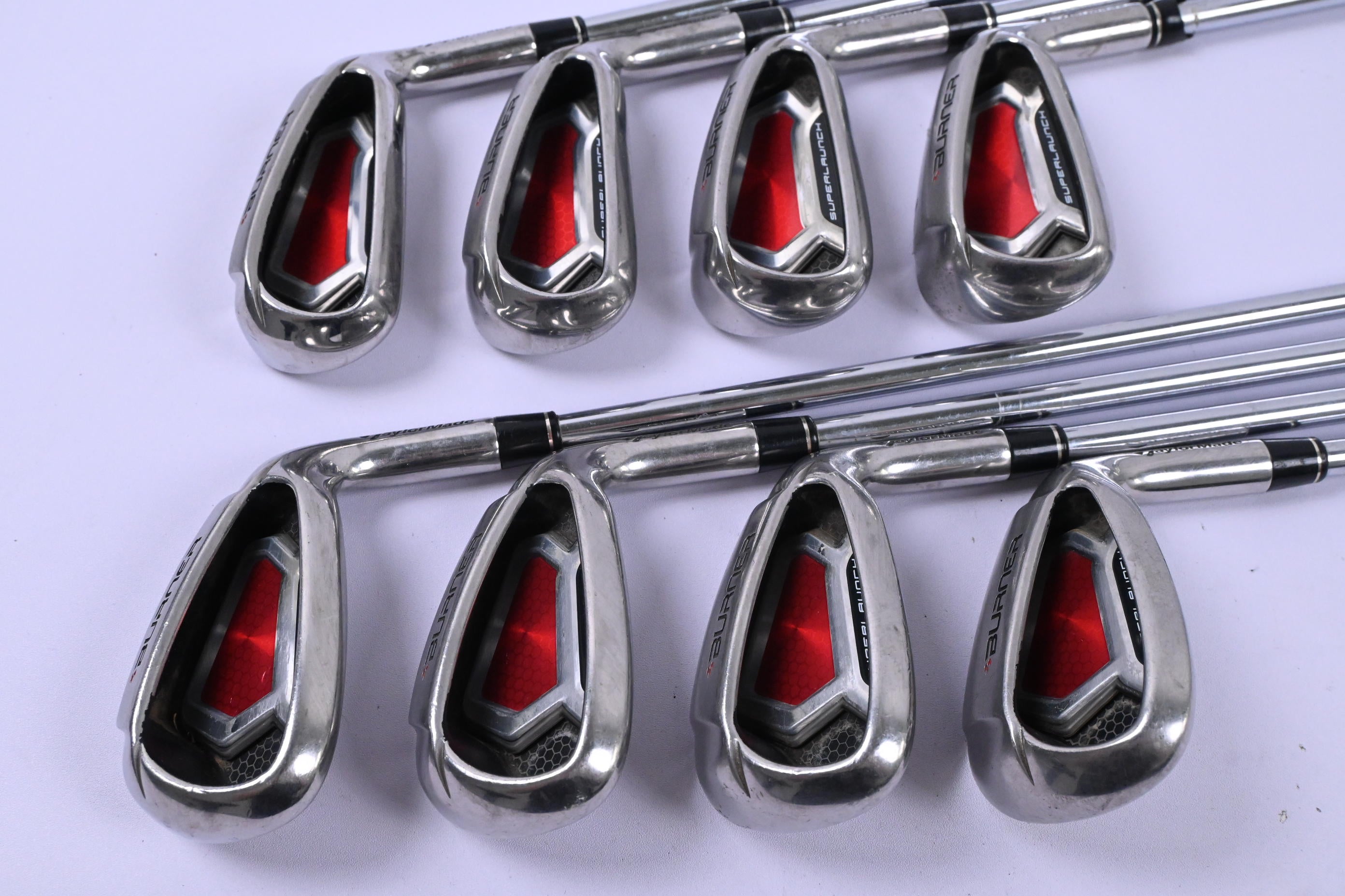 Taylormade Burner Superlaunch Irons / 4-PW+SW / Regular Flex Shafts