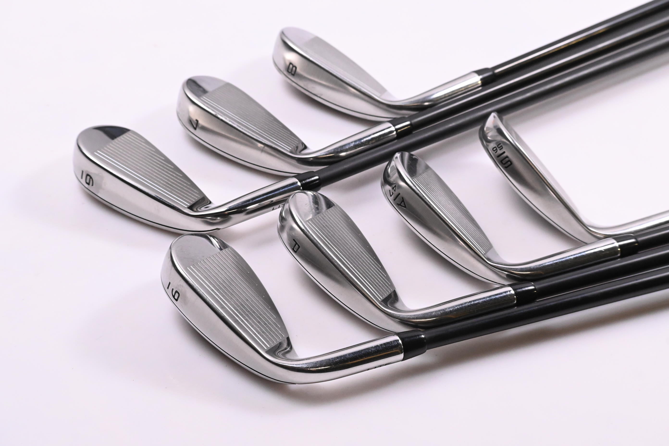 Callaway Rogue ST Max OS Lite Irons / 6-PW+GW+SW / Senior Flex Cypher 50
