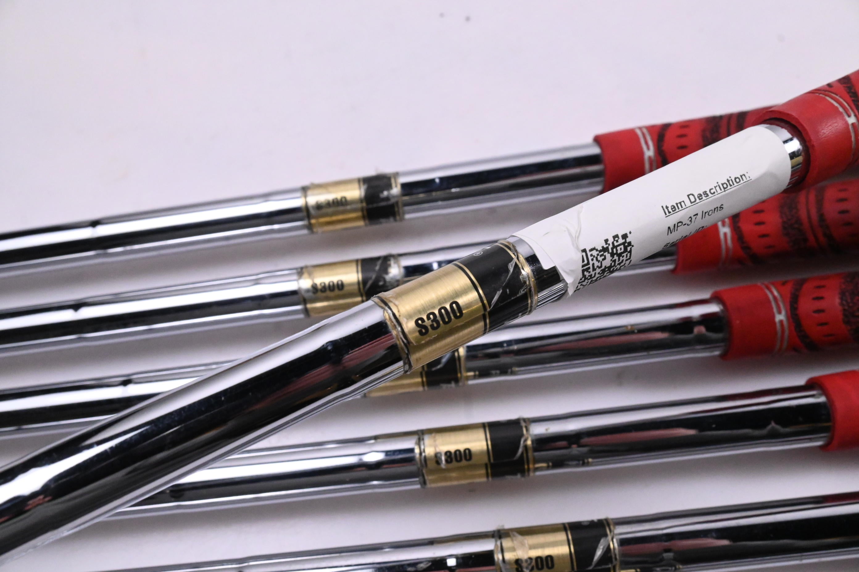 Mizuno MP-37 Irons / 3-PW / Stiff Flex Dynamic Gold S300 Shafts