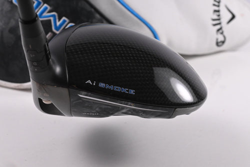 Callaway Paradym Ai Smoke Max Driver / 9 Degree / Stiff Flex Tensei AV Blue 65
