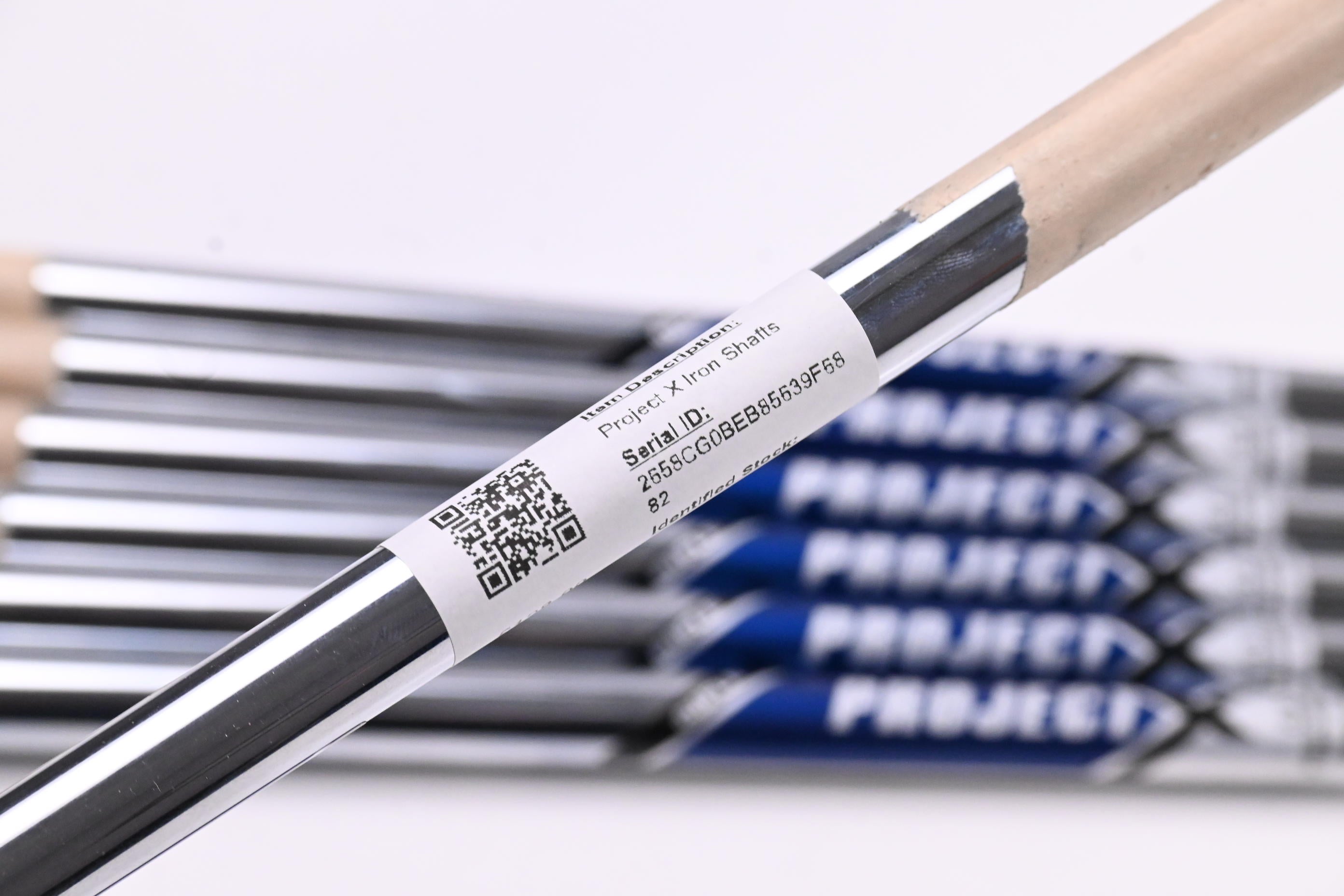 Project X Iron Shafts / Stiff Flex / Set of 7 / .355" Tip