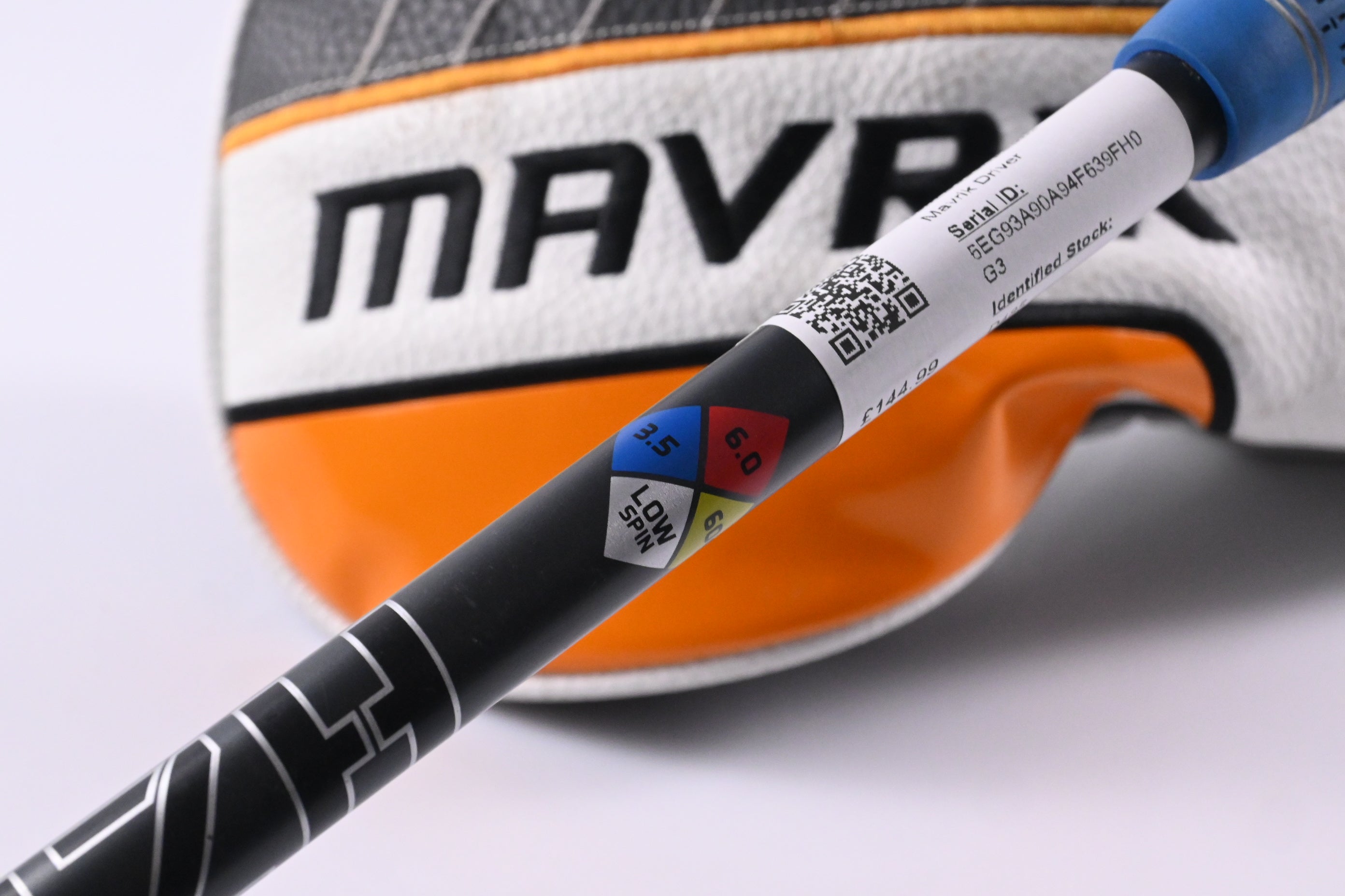 Callaway Mavrik Driver / 9 Degree / Stiff Flex HZRDUS Smoke Black 60 Shaft