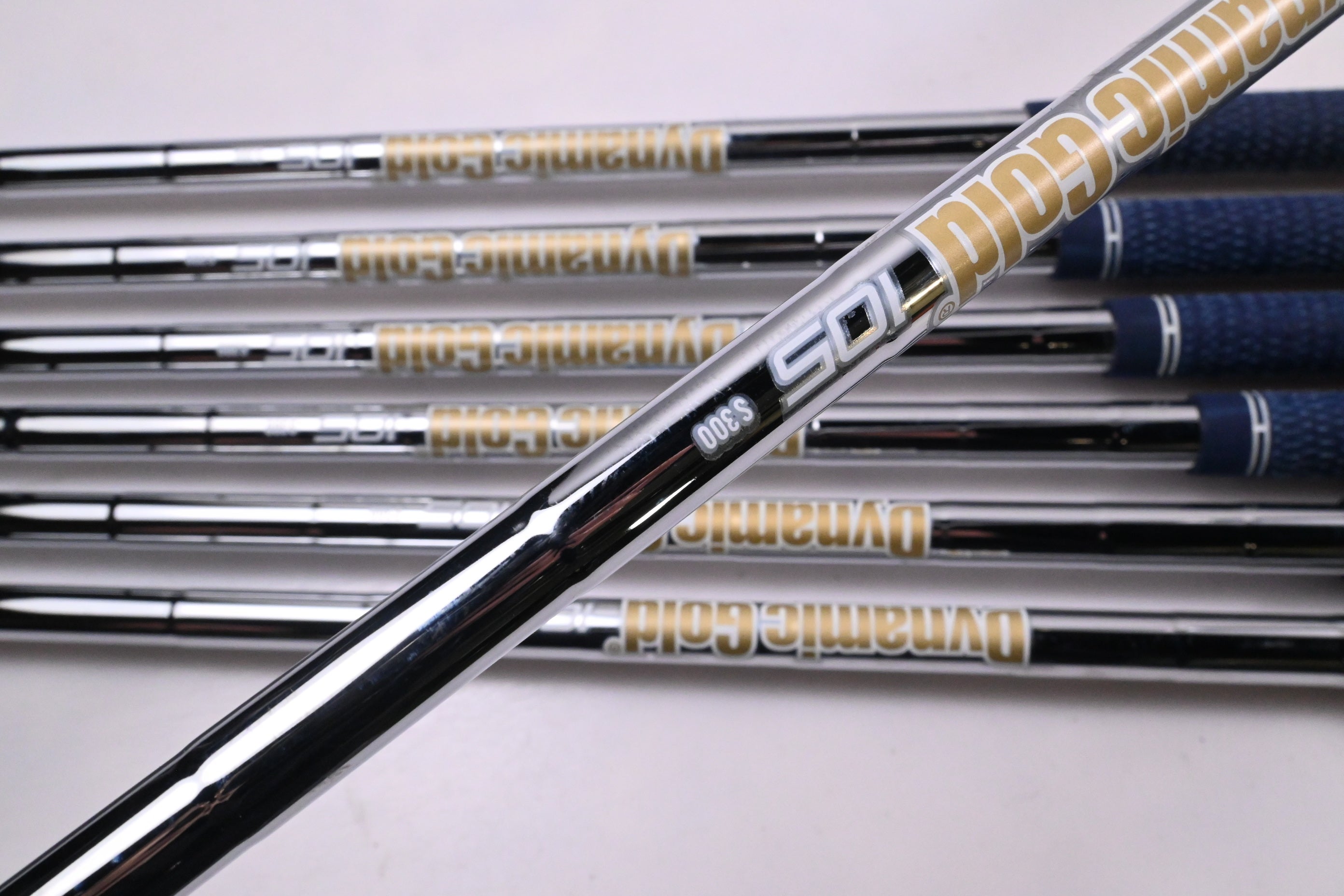 Ping I240 Irons / 4-PW / Blue Dot / Stiff Flex Dynamic Gold 105 S300 Shafts