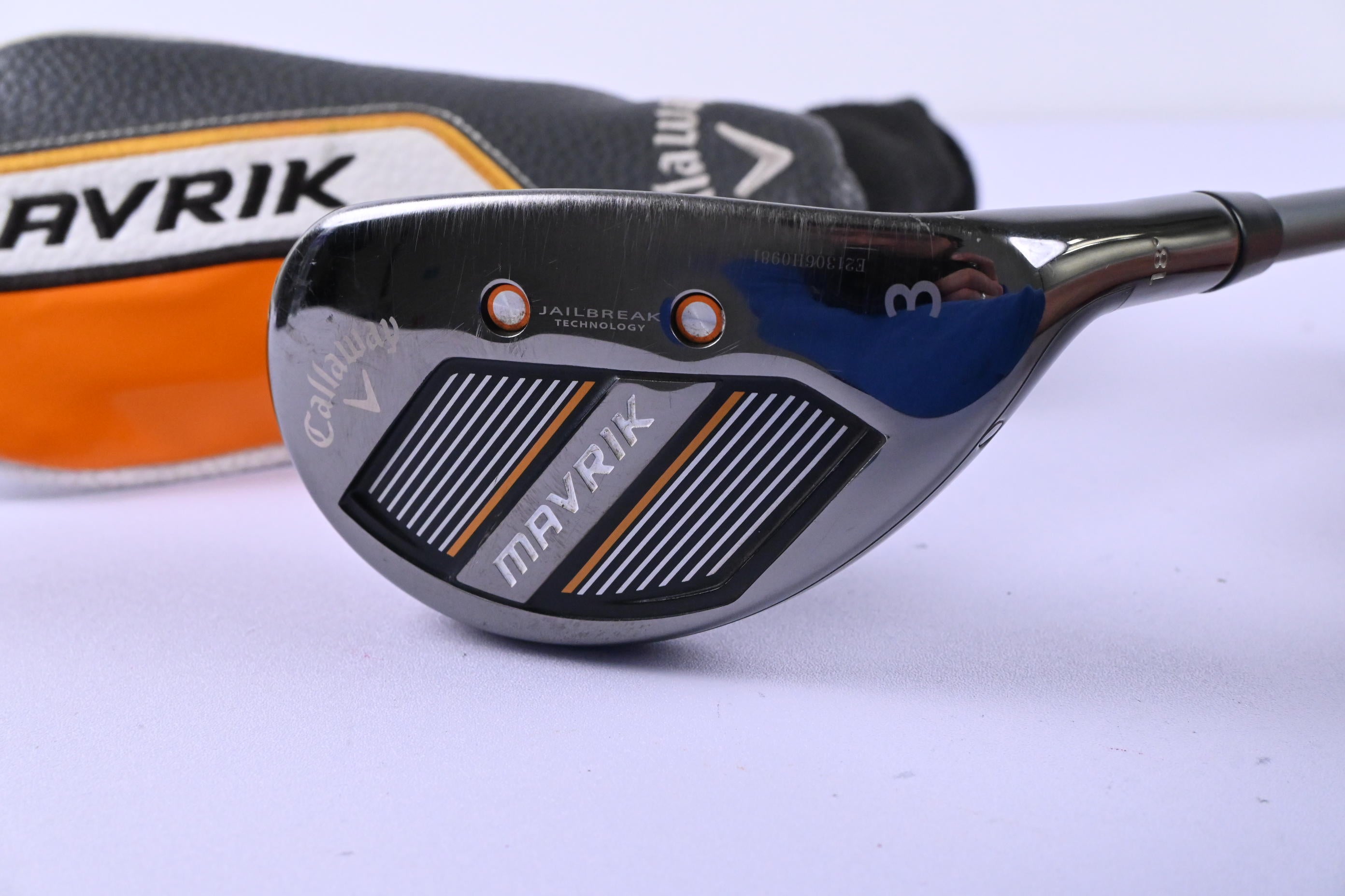 Callaway Mavrik #3 Hybrid / 18 Degree / Stiff Flex Project X Catalyst 75 Shaft