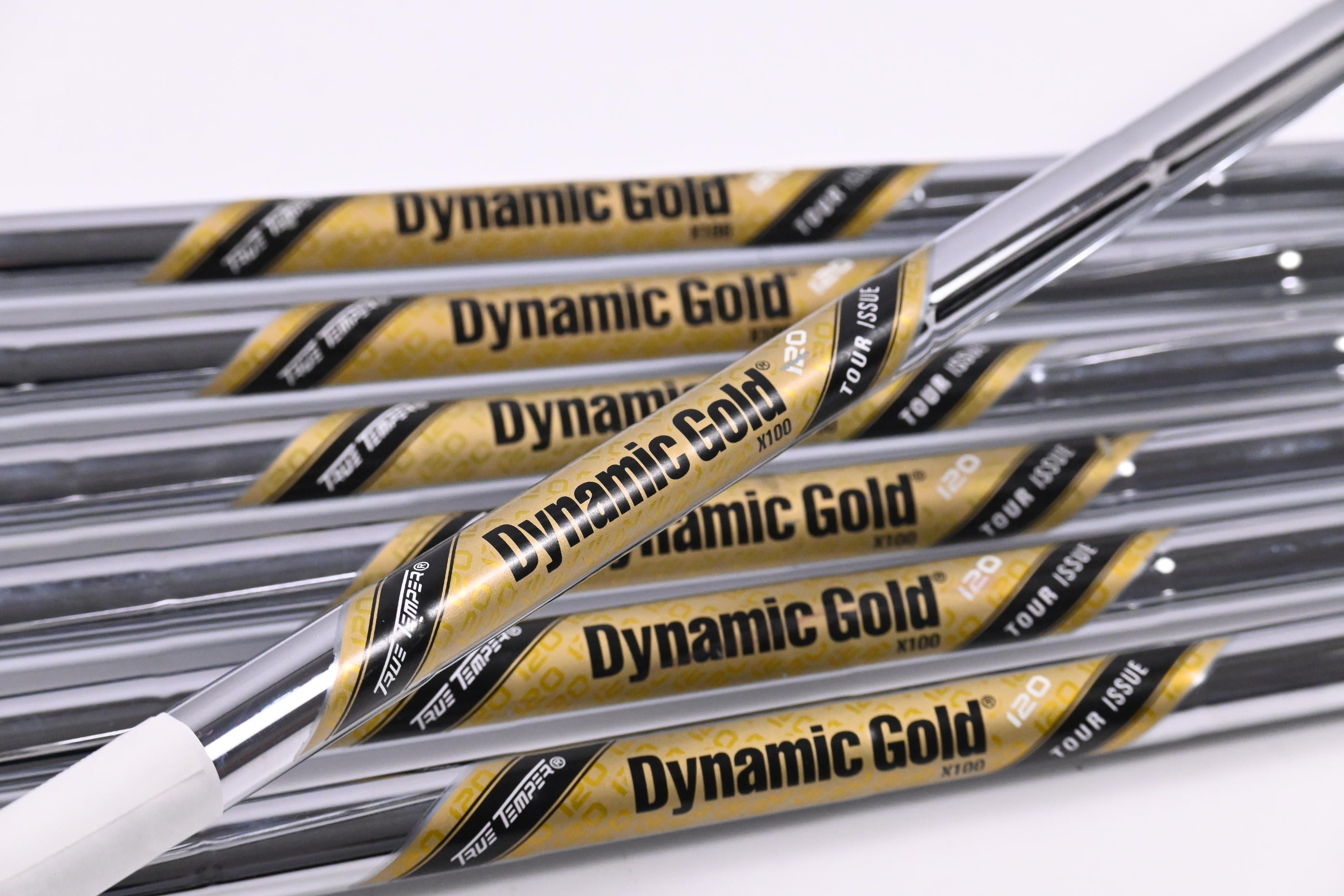 Dynamic Gold 120 X100 Shafts / X-Flex / Set of 7 / .355" Tip