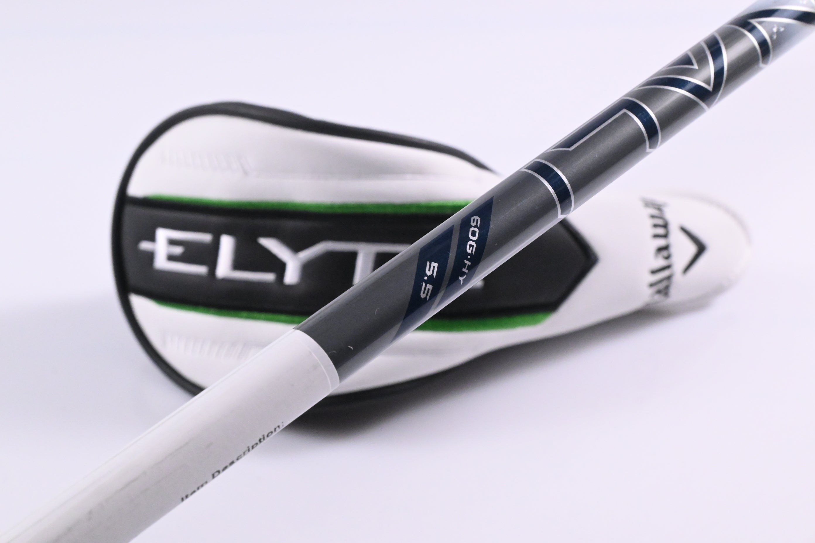 Callaway Elyte #4 Hybrid / 22 Degree / Regular Flex Denali Charcoal 60 Shaft