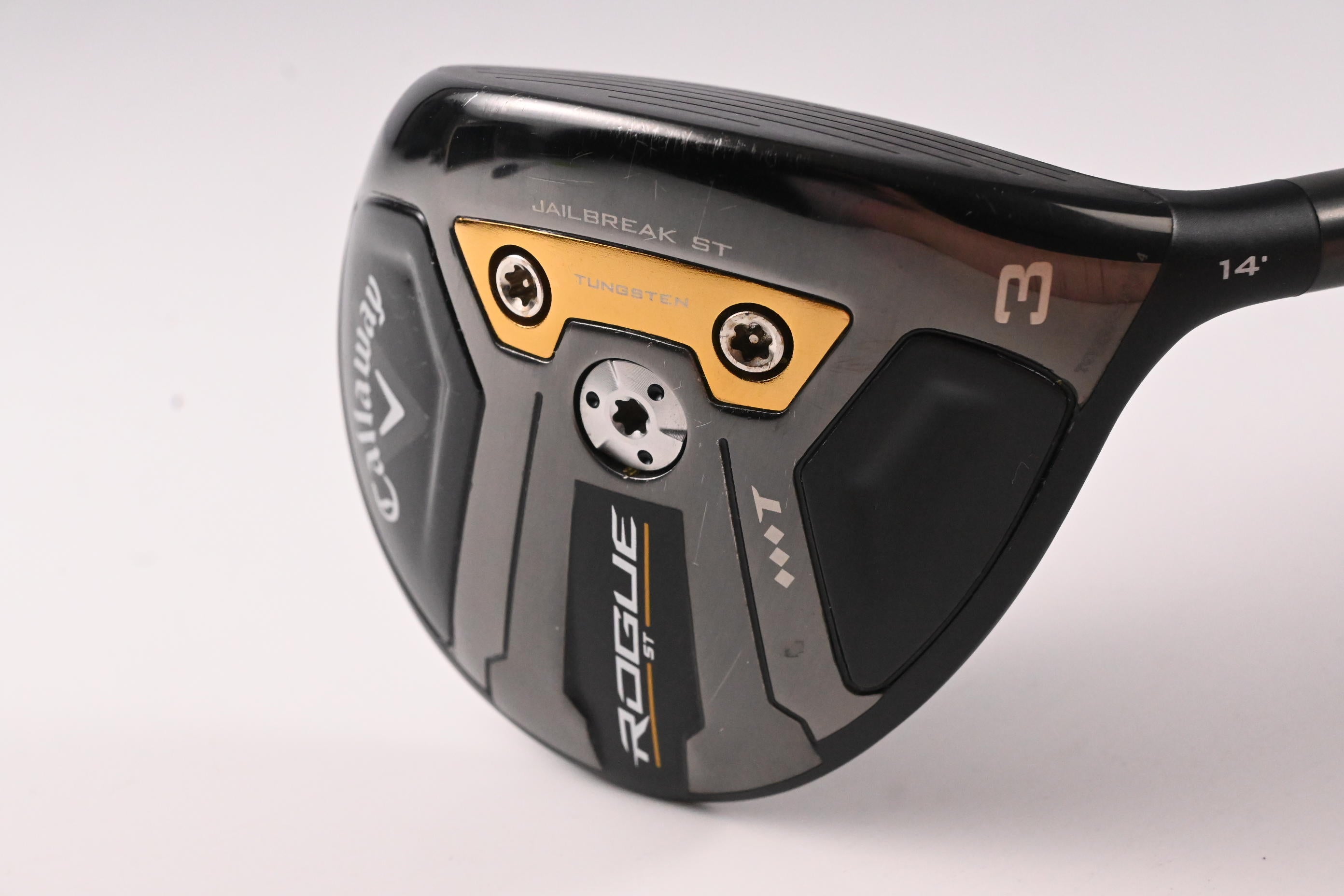 Tour Issue Callaway Rogue ST Triple Diamond T #3 Wood / 14 Degree / Stiff Flex
