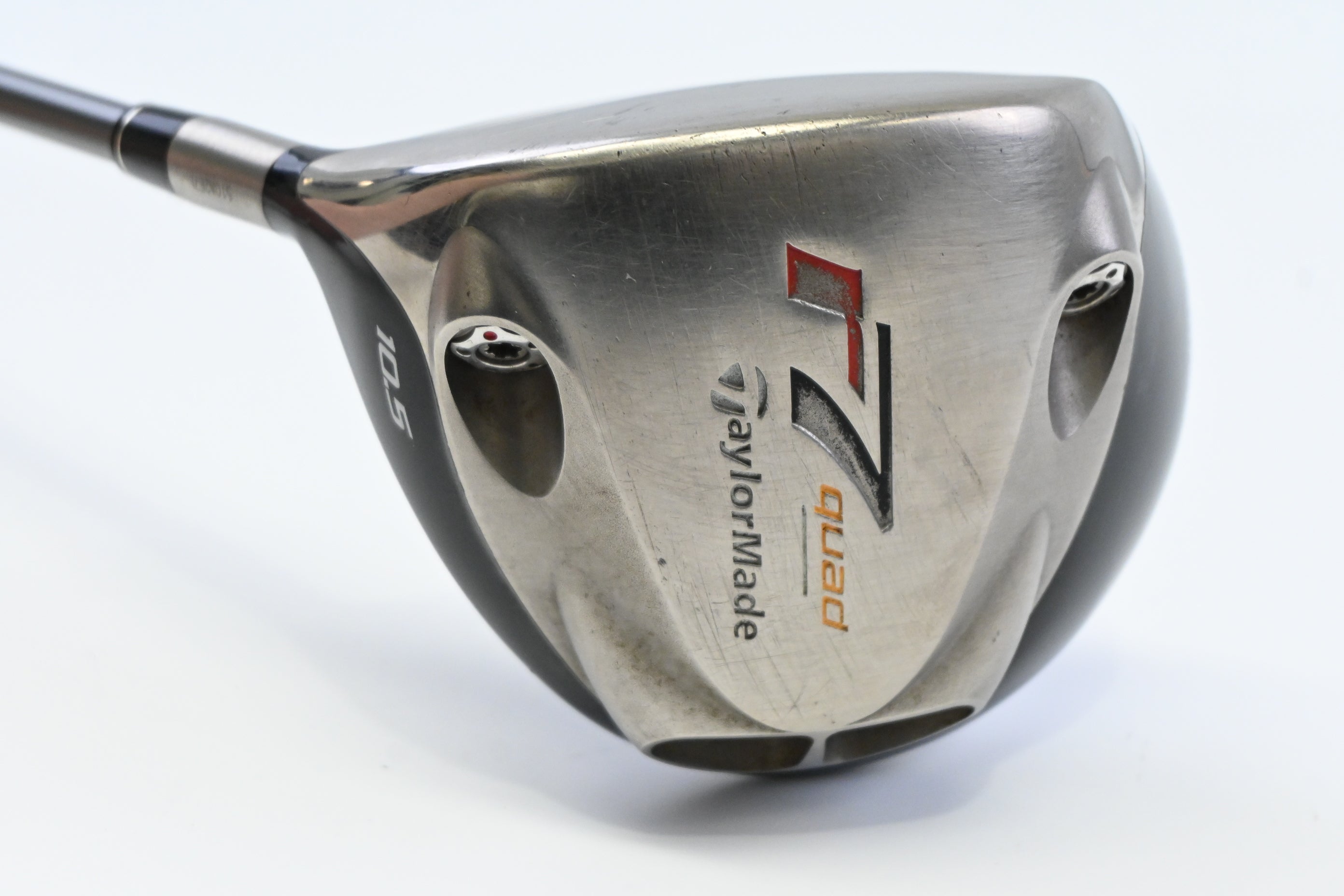 Left Hand Taylormade R7 Quad Driver / 10.5 Degree / Regular Flex M.A.S.2 65