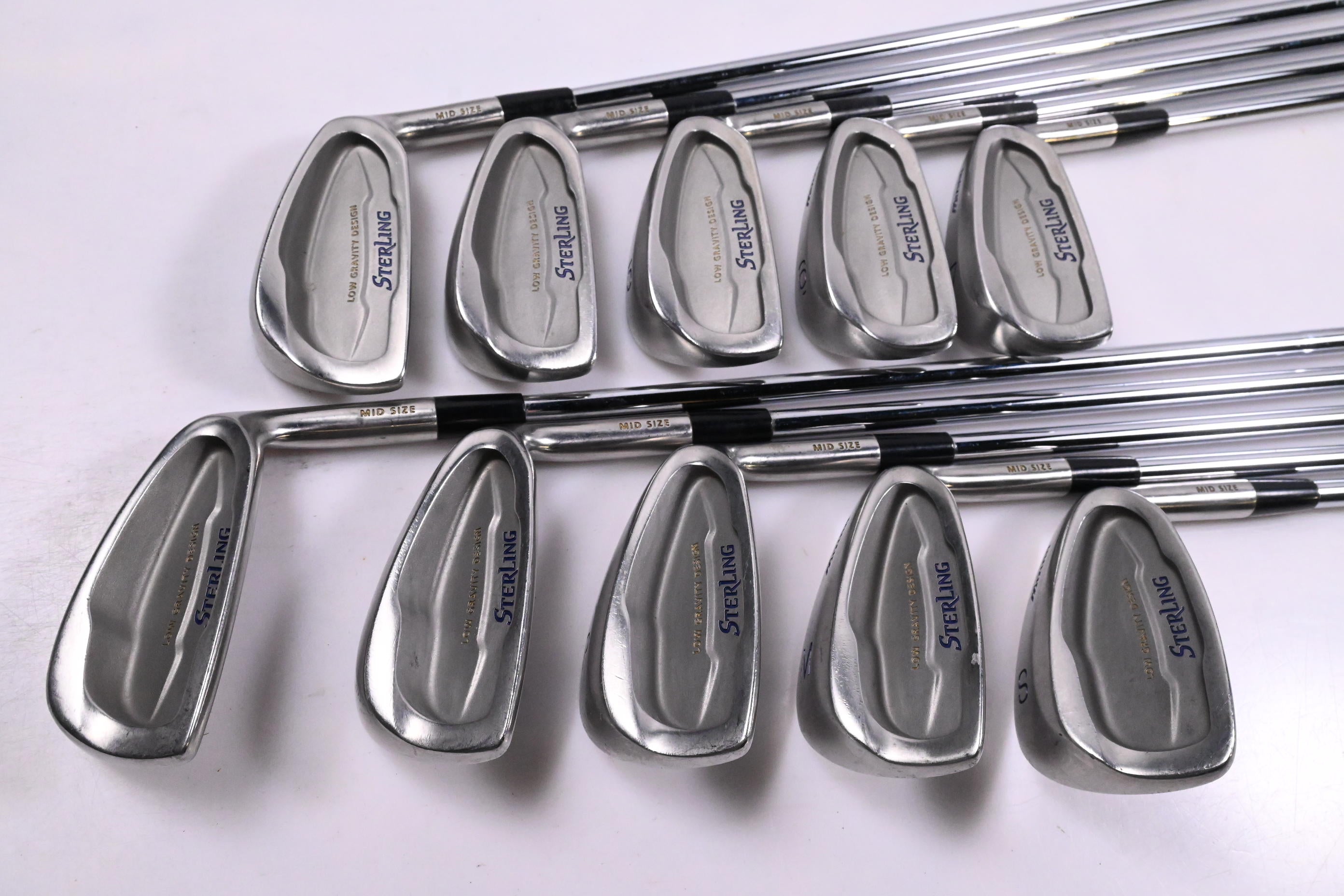 Lsdies Mizuno Sterling Irons / 3-PW+GW+SW / Ladies Flex Mizuno Sterling Shafts