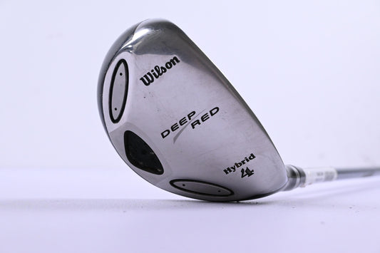 Wilson Deep Red #4 Hybrid / 22 Degree / Regular Flex Fujikura Wilson Shaft