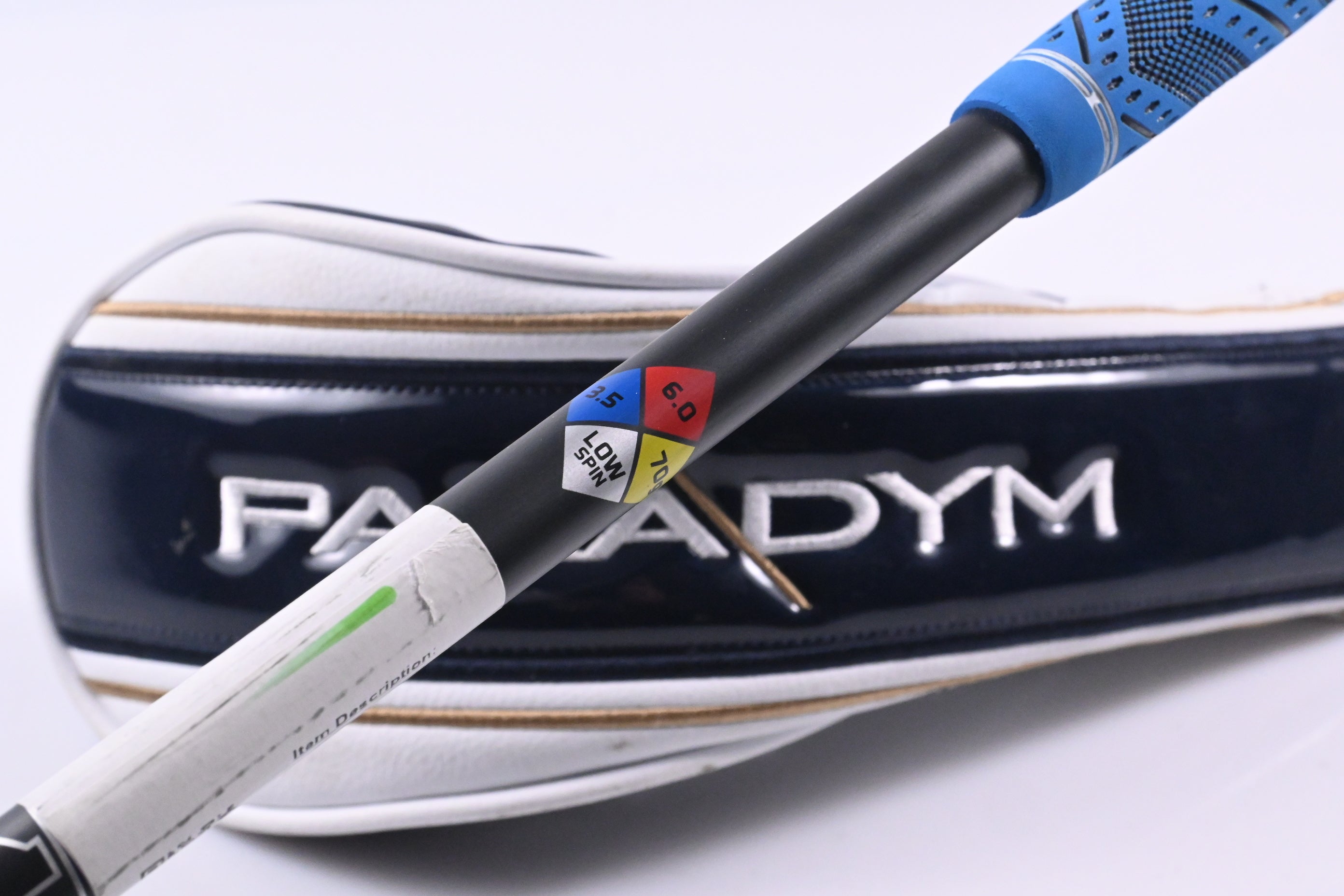 Callaway Paradym #3HL Wood / 16.5 Degree / Stiff Flex Hzrdus Smoke Black 70