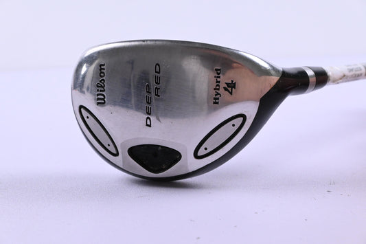 Wilson Deep Red #4 Hybrid / 22 Degree / Regular Flex Fujikura Wilson Shaft