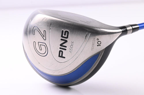 Ping G2 Driver / 10 Degree / Regular Flex Grafalloy ProLaunch Blue 65 Shaft