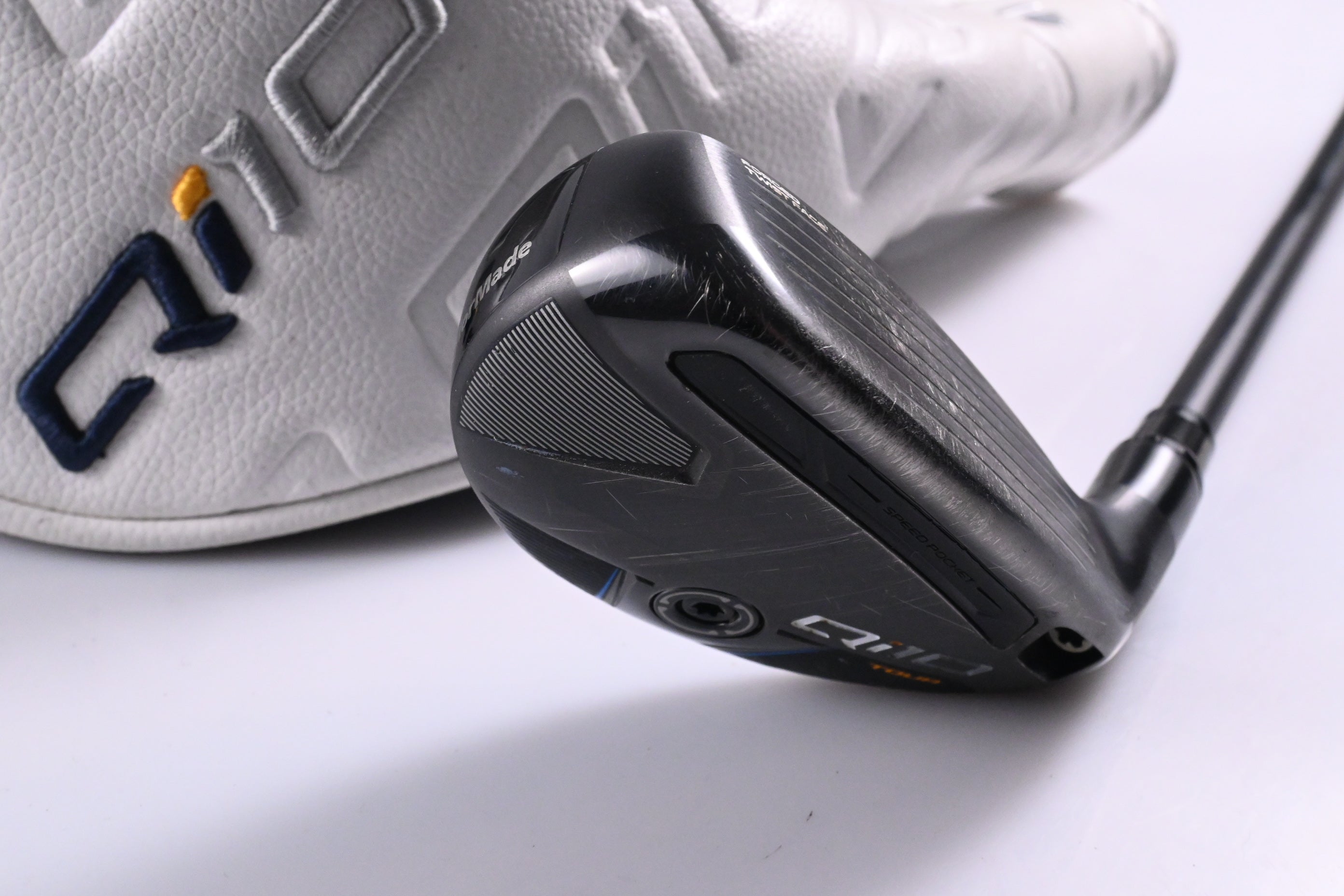 Taylormade Qi10 Tour #3 Hybrid / 19.5 Degree / Stiff Flex Tensei AV Limited Blue