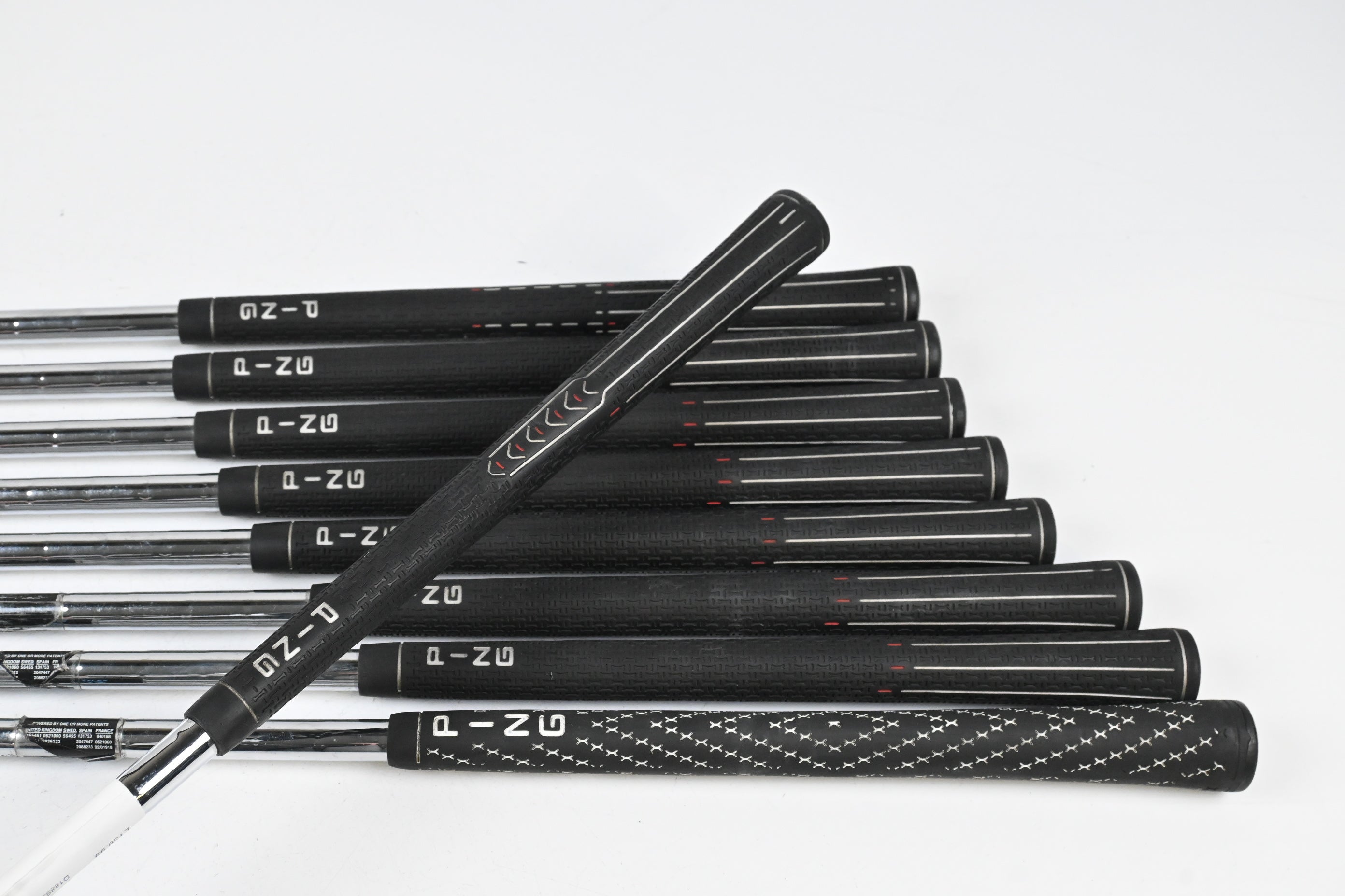 Ping i3 O-Size Irons / 3-PW+SW / Red Dot / Regular Flex Ping JZ Shafts