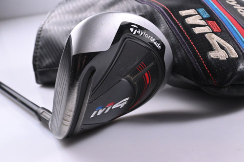 Left Hand Taylormade M4 #3HL Wood / 16.5 Degree / Regular Flex Atmos Red 5 Shaft