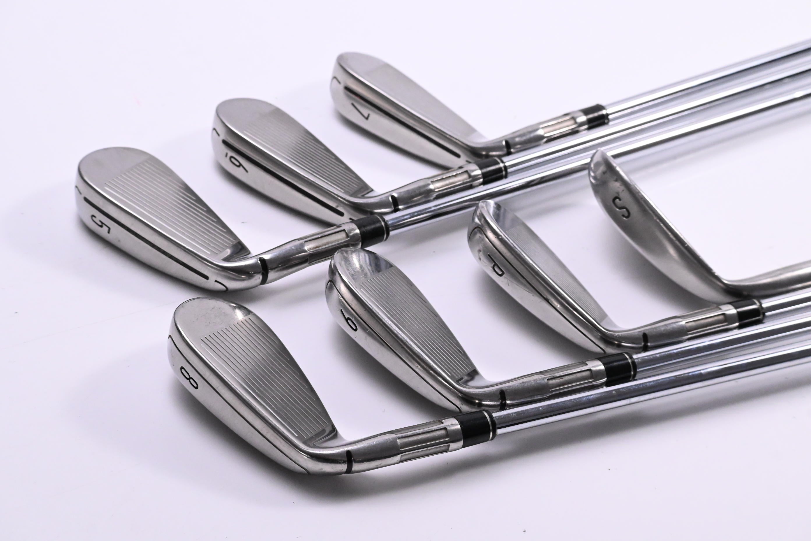 Taylormade M6 Irons / 5-PW+SW / Regular Flex KBS Max 85 Shafts