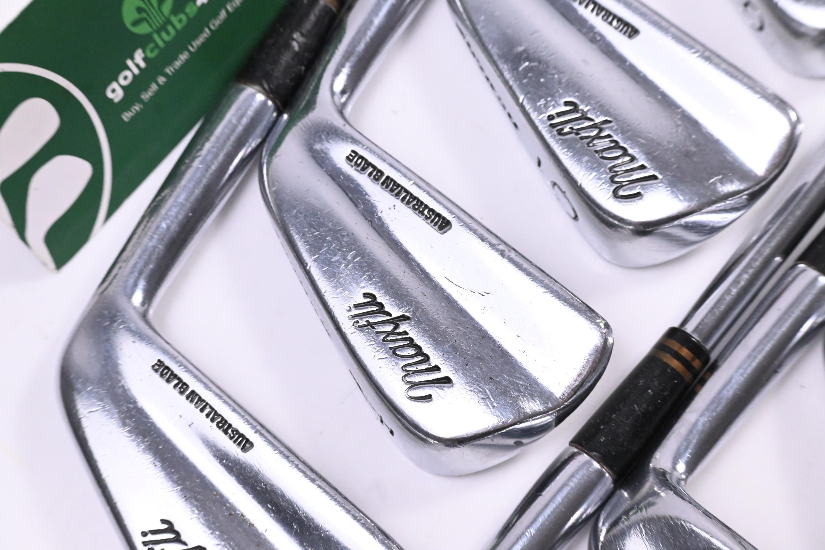 Maxfli Australian Blade Irons / 3-PW / Regular Flex Steel Shafts / No Shaft Bands