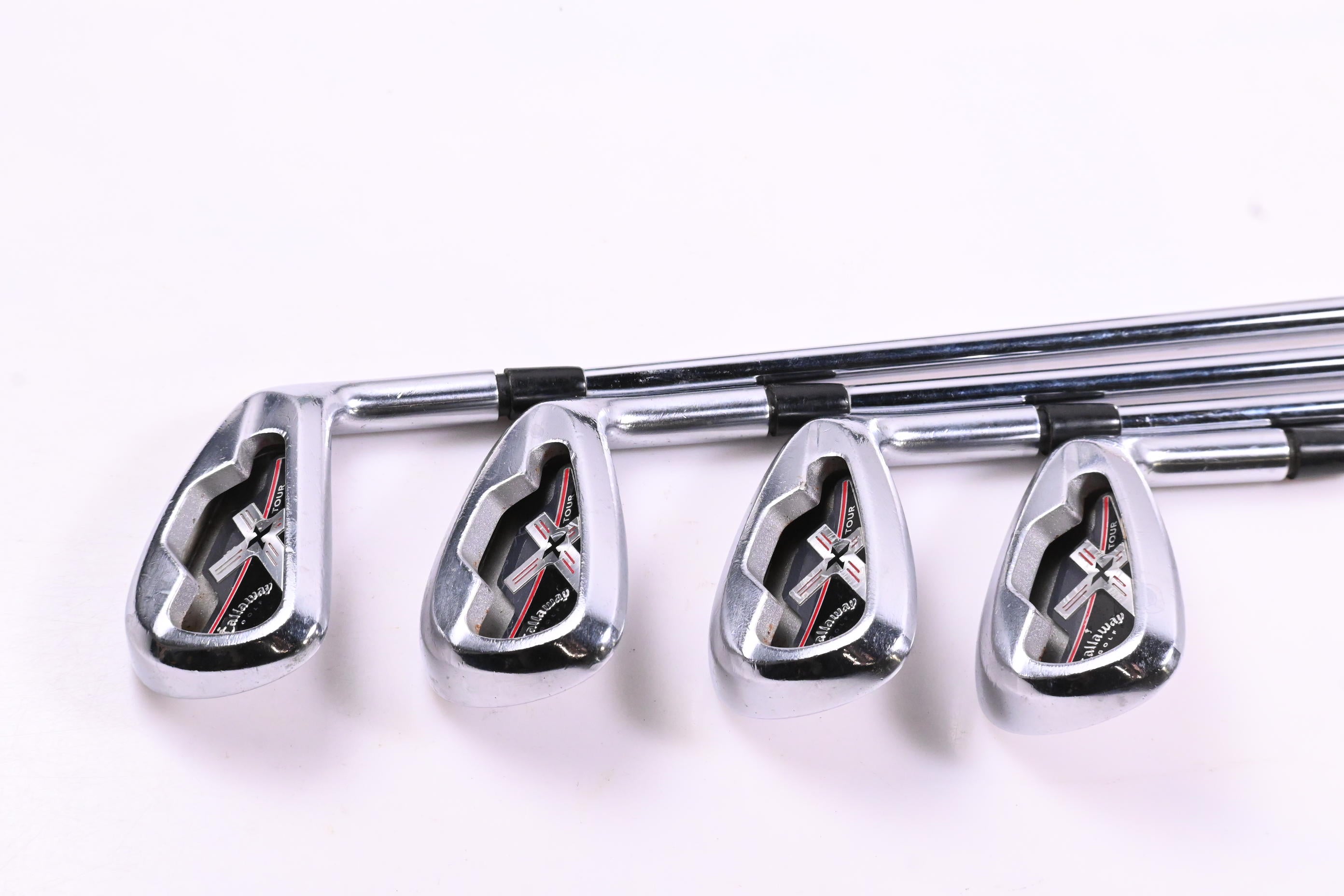 Callaway X-Tour Irons / 7-PW / Stiff Flex Rifle Precision Shafts