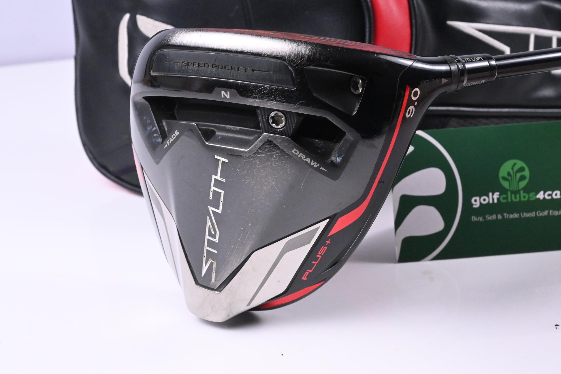 Taylormade Stealth Plus Driver / 9 Degree / Stiff Flex HZRDUS Smoke Black RDX 70