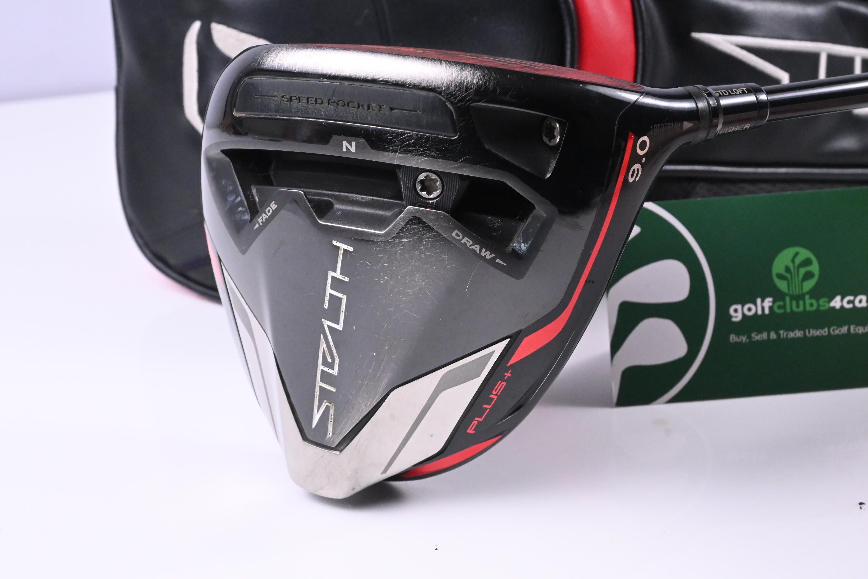 Taylormade Stealth Plus Driver / 9 Degree / Stiff Flex HZRDUS Smoke Black RDX 70