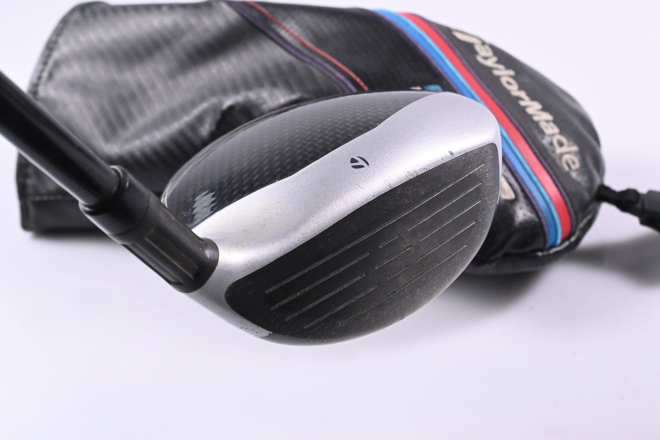 Left Hand Taylormade M4 #3HL Wood / 16.5 Degree / Regular Flex Atmos Red 5 Shaft