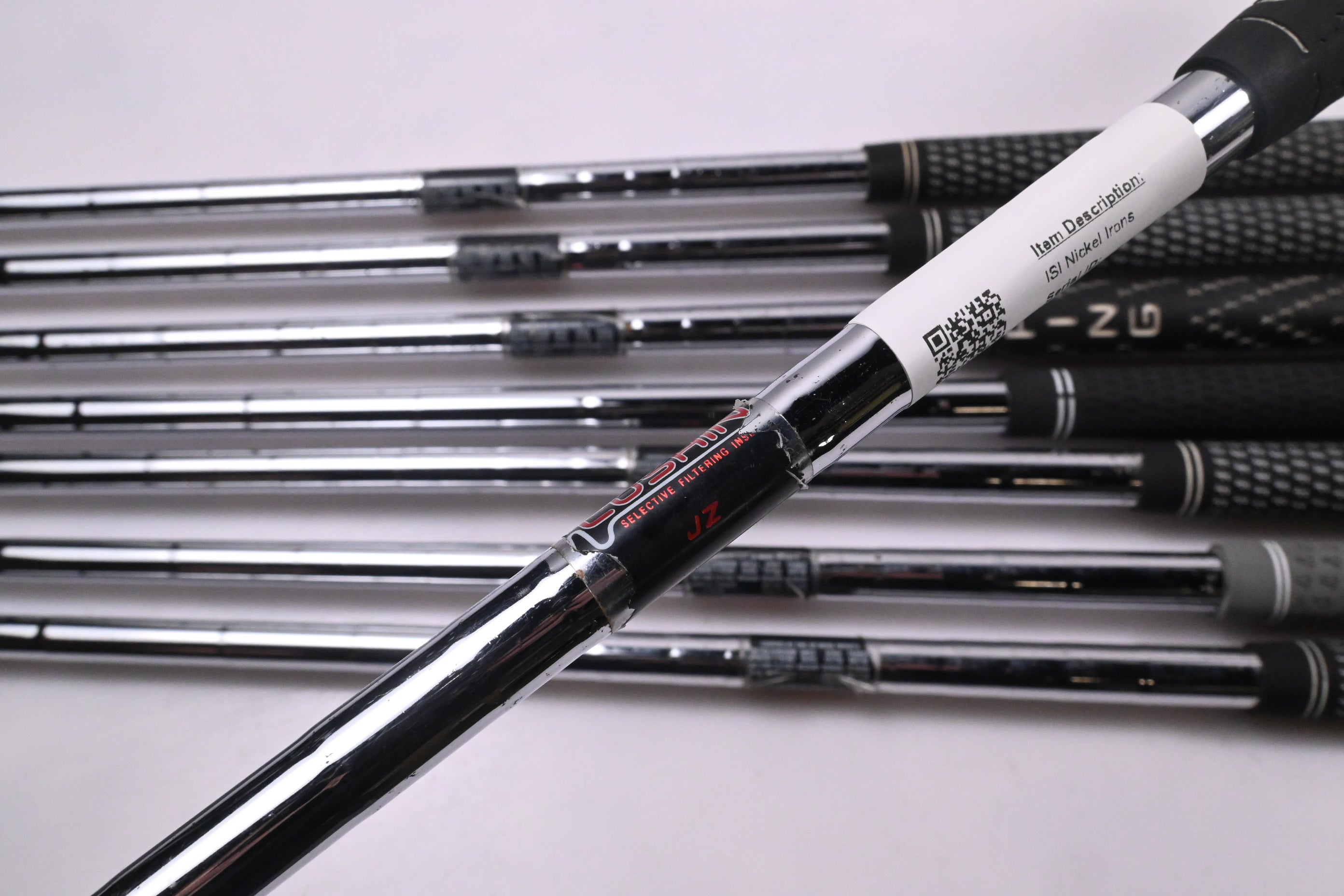 Ping ISI Nickel Irons / 3-PW / Blue Dot / Stiff Flex Ping JZ Shafts