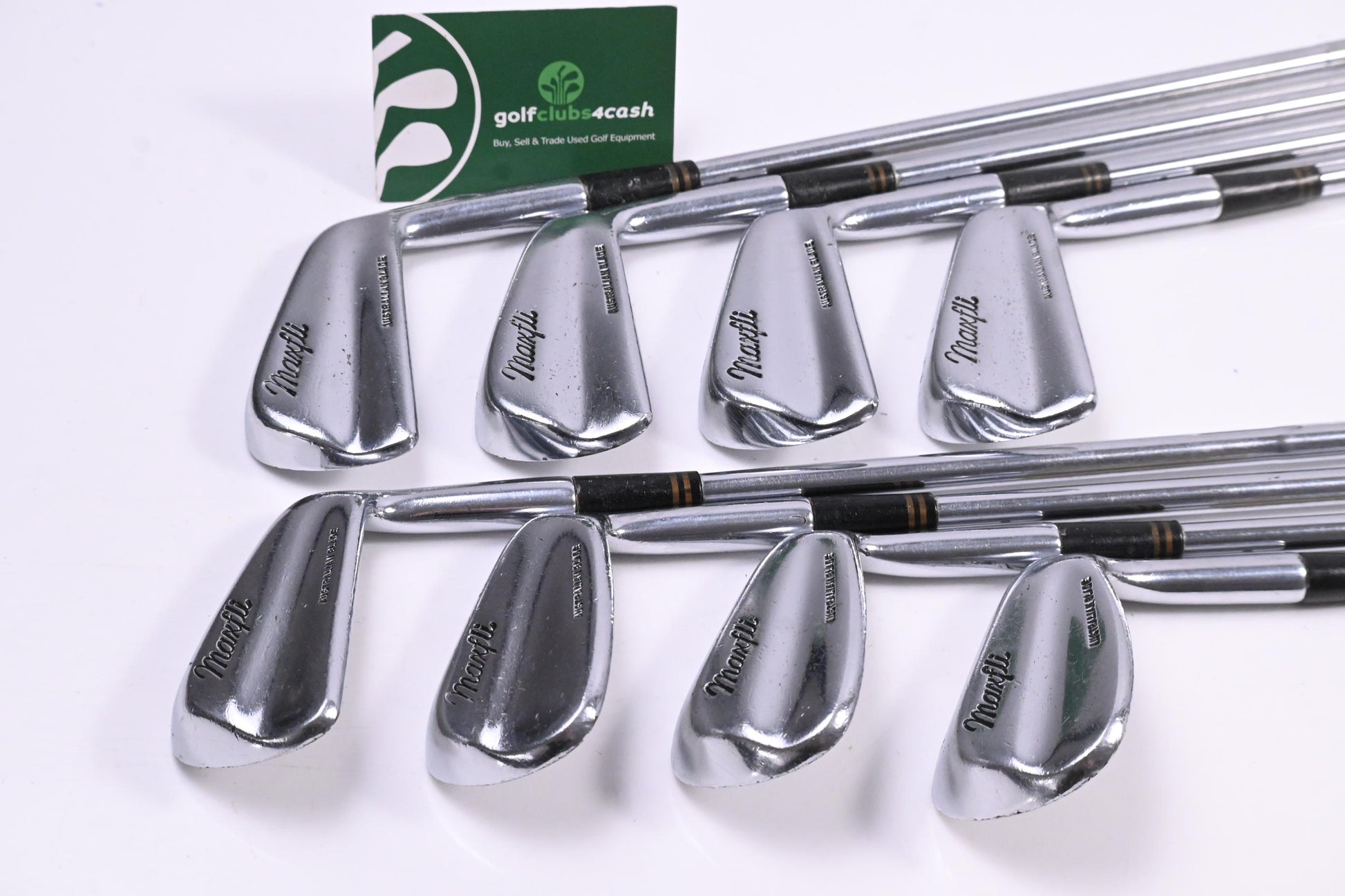 Maxfli Australian Blade Irons / 3-PW / Regular Flex Steel Shafts / No Shaft Bands