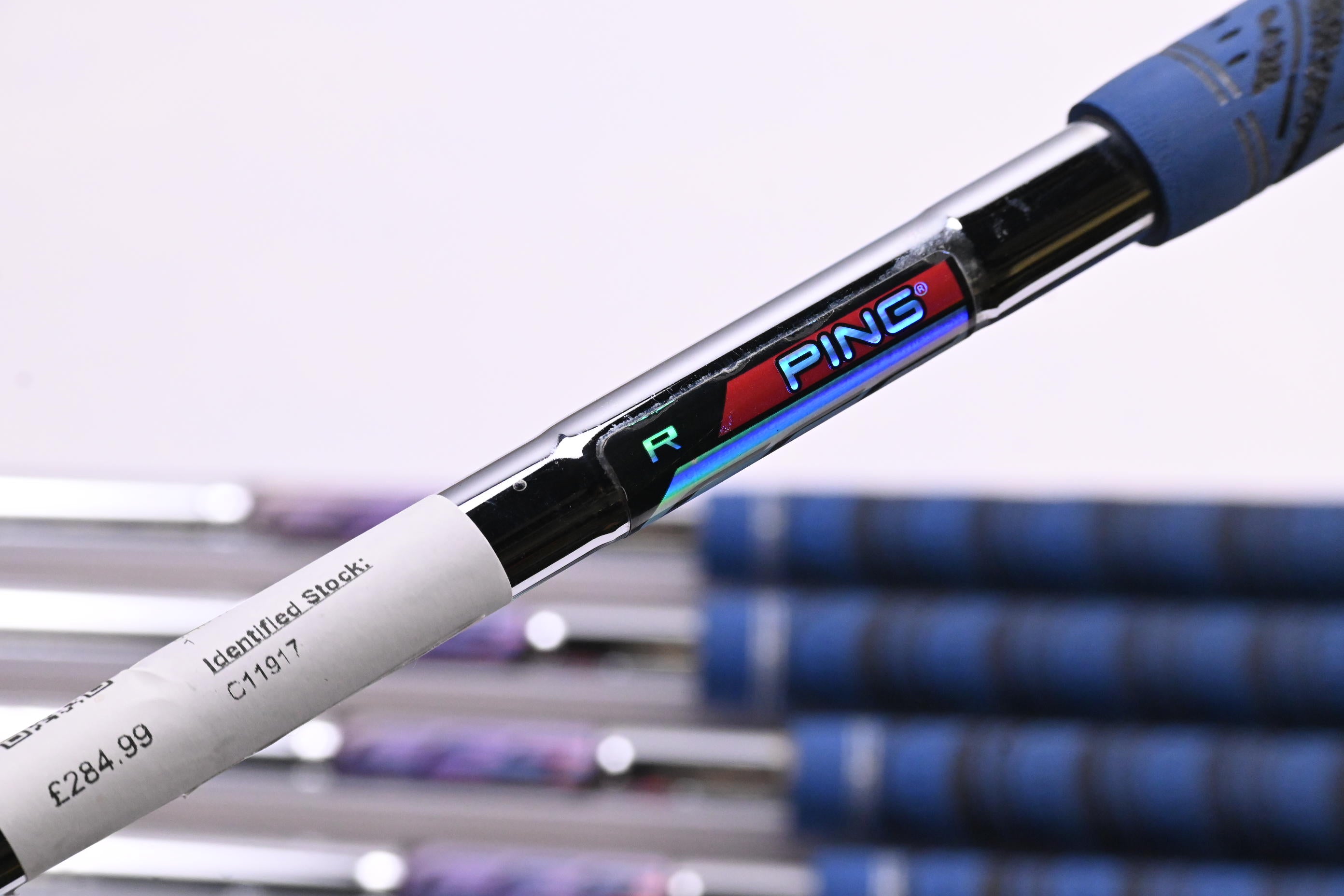 Ping S55 Irons / 3-PW / Black Dot / Regular Flex Ping CFS Shafts