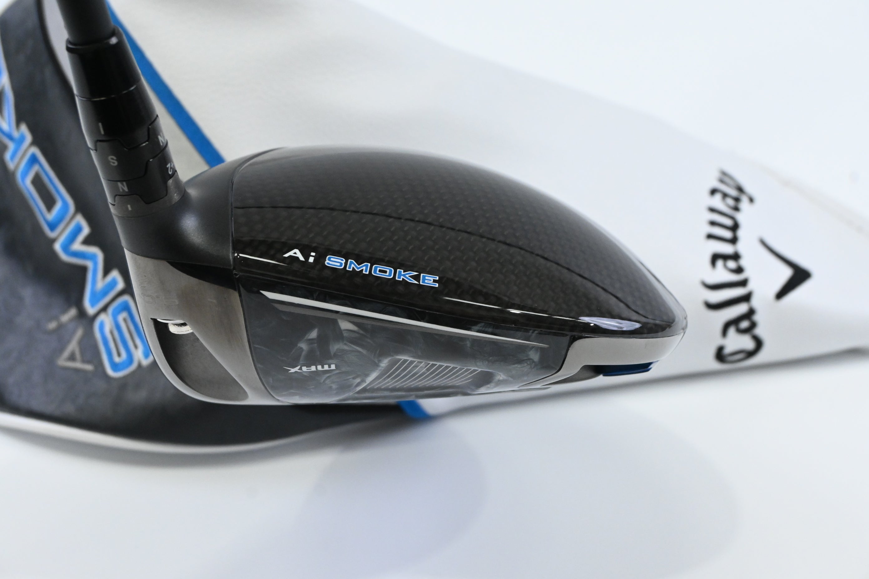 Callaway Paradym Ai Smoke Max Driver / 9 Degree / Stiff Flex Tensei AV Blue 65