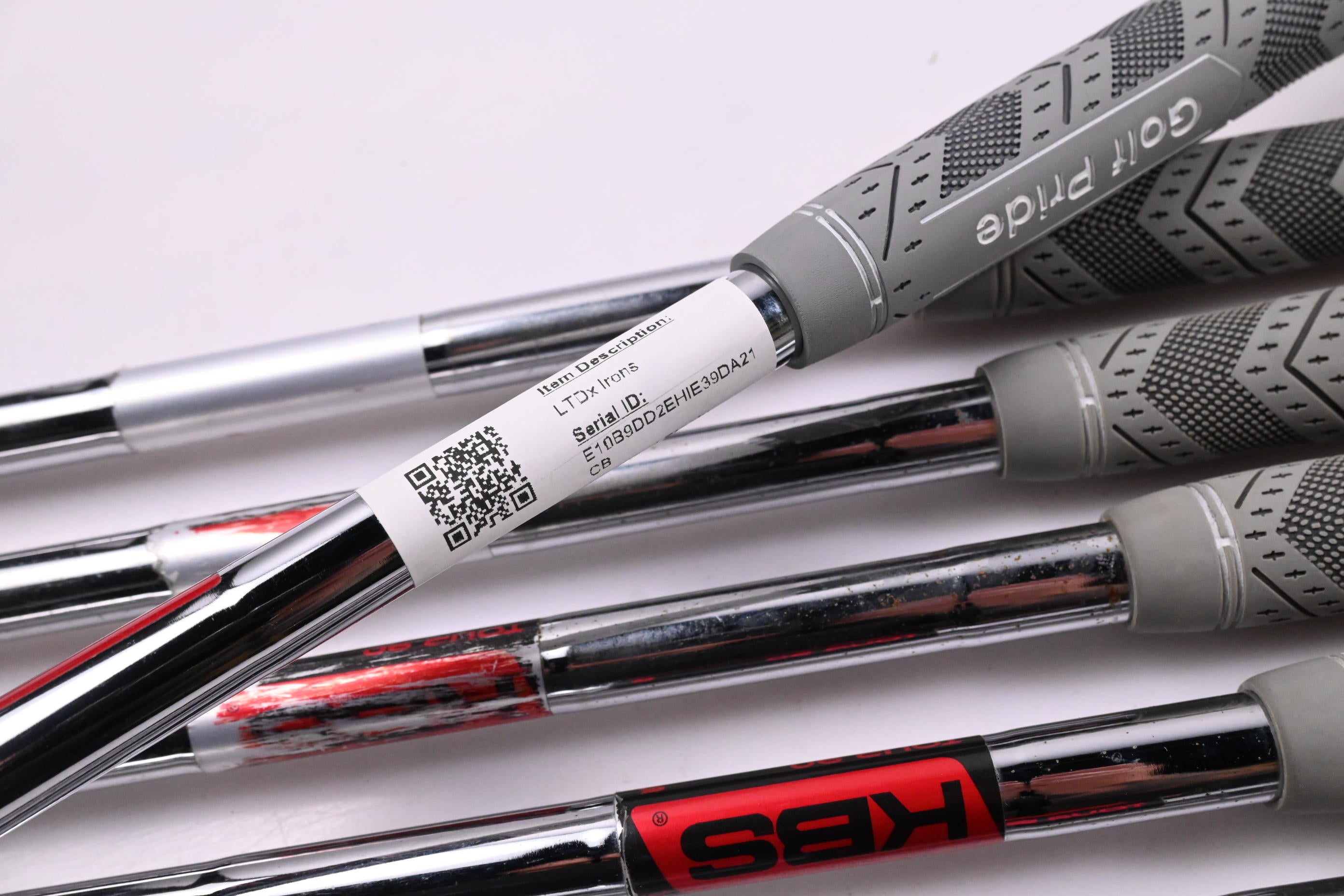 Cobra LTDx Irons / 4-PW / Stiff Flex KBS Tour 90 Shafts