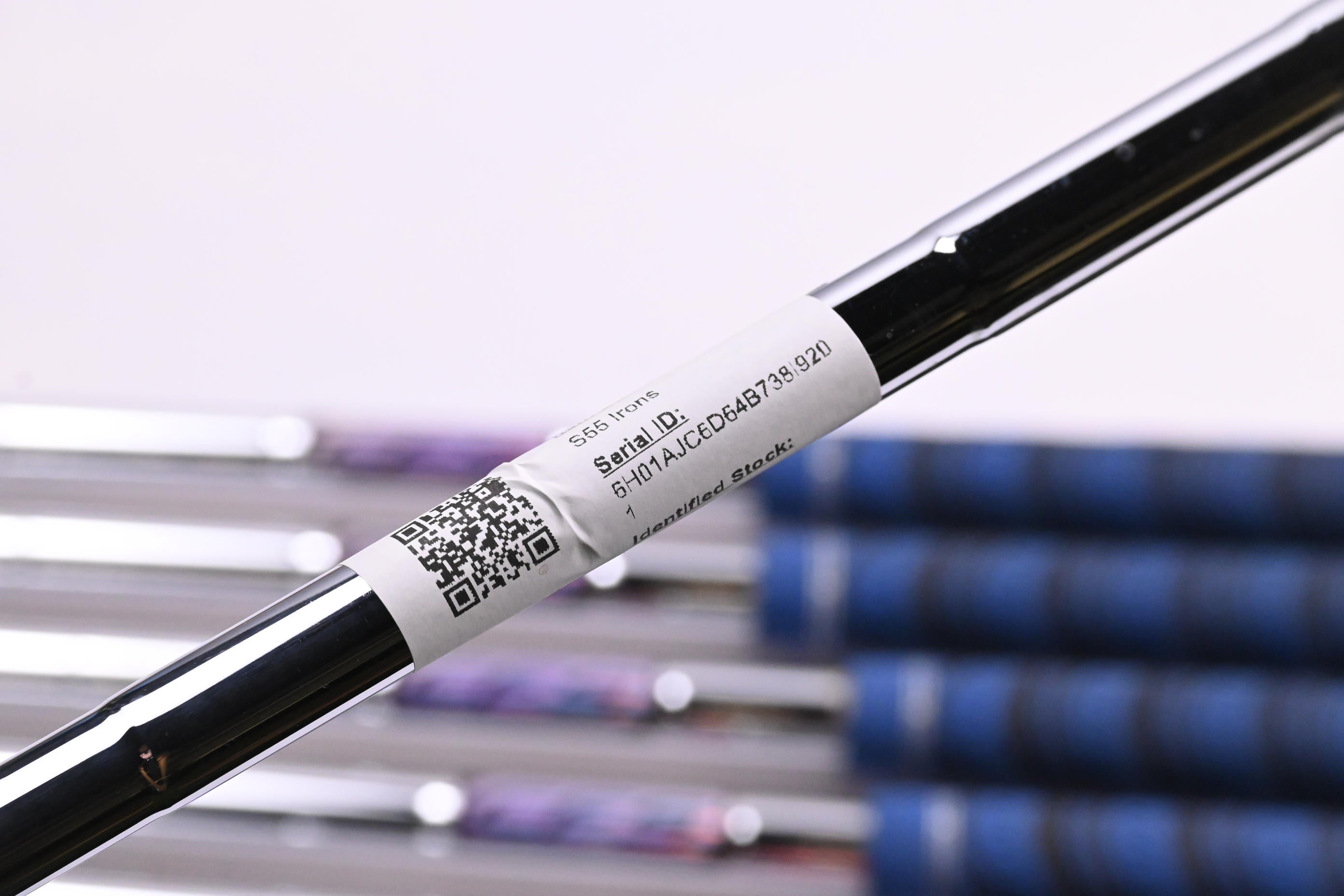 Ping S55 Irons / 3-PW / Black Dot / Regular Flex Ping CFS Shafts