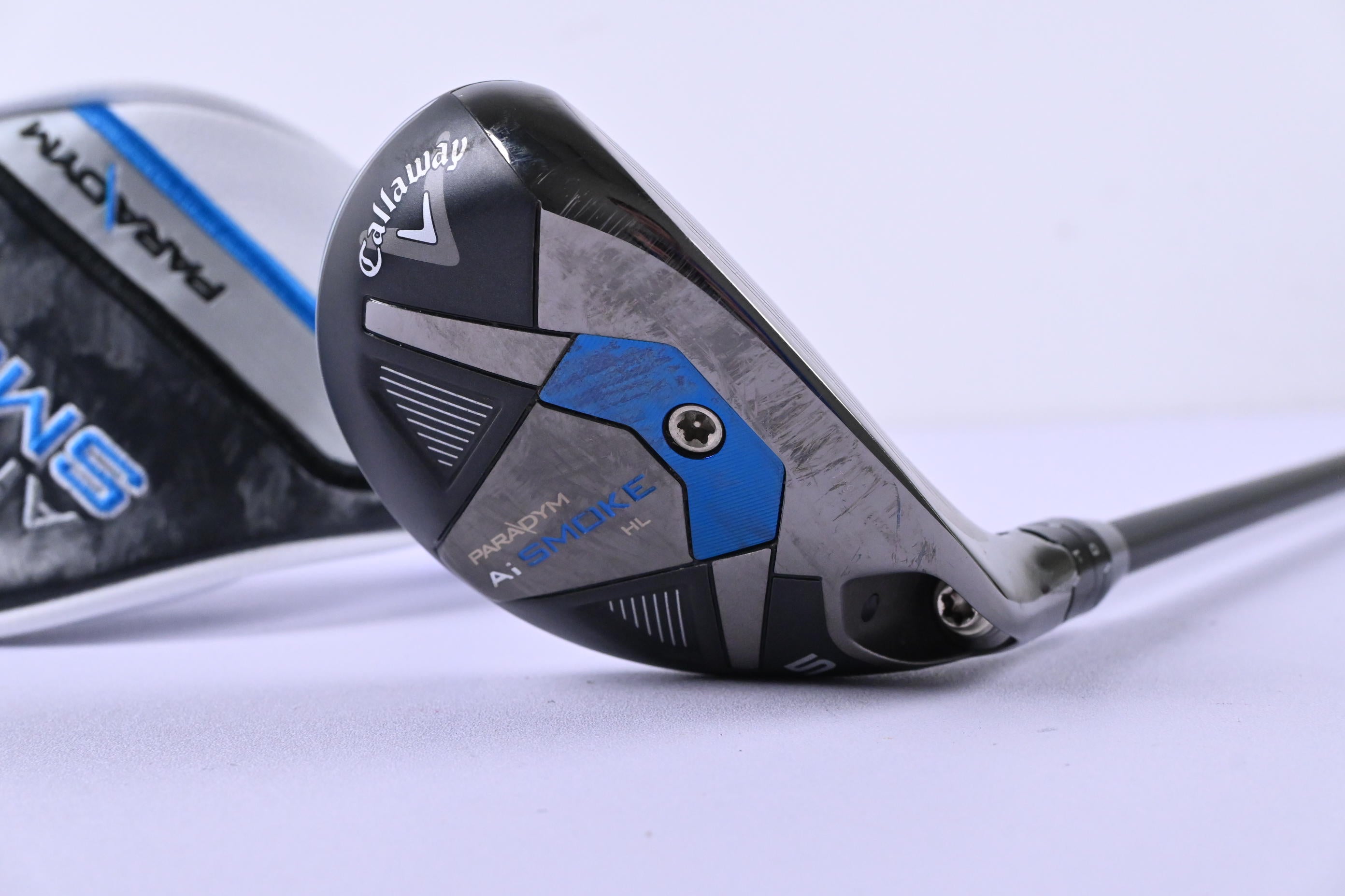 Callaway Paradym Ai Smoke HL #5 Hybrid / 24 Degree / Senior Flex Cypher 2.0 50
