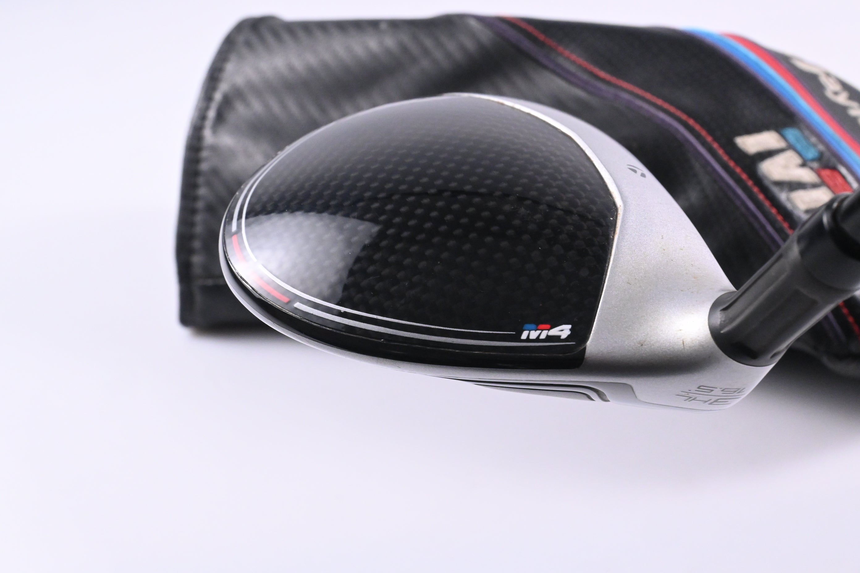 Left Hand Taylormade M4 #3HL Wood / 16.5 Degree / Regular Flex Atmos Red 5 Shaft